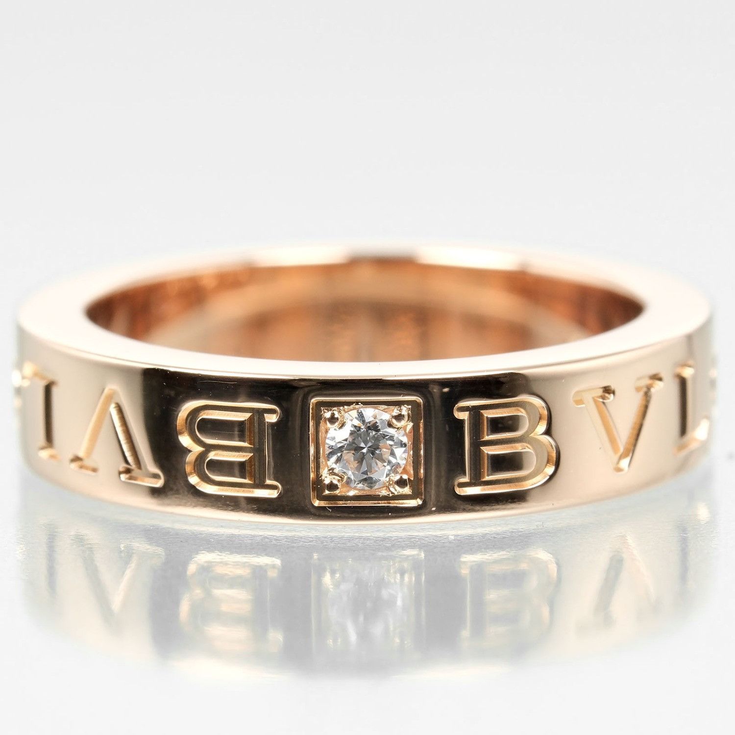 Bvlgari Bvlgari BVLGARI B.ZERO1 Au750 Diamond Ring Size 7 Metal Ring Size ONE SIZE - 5 Thumbnail