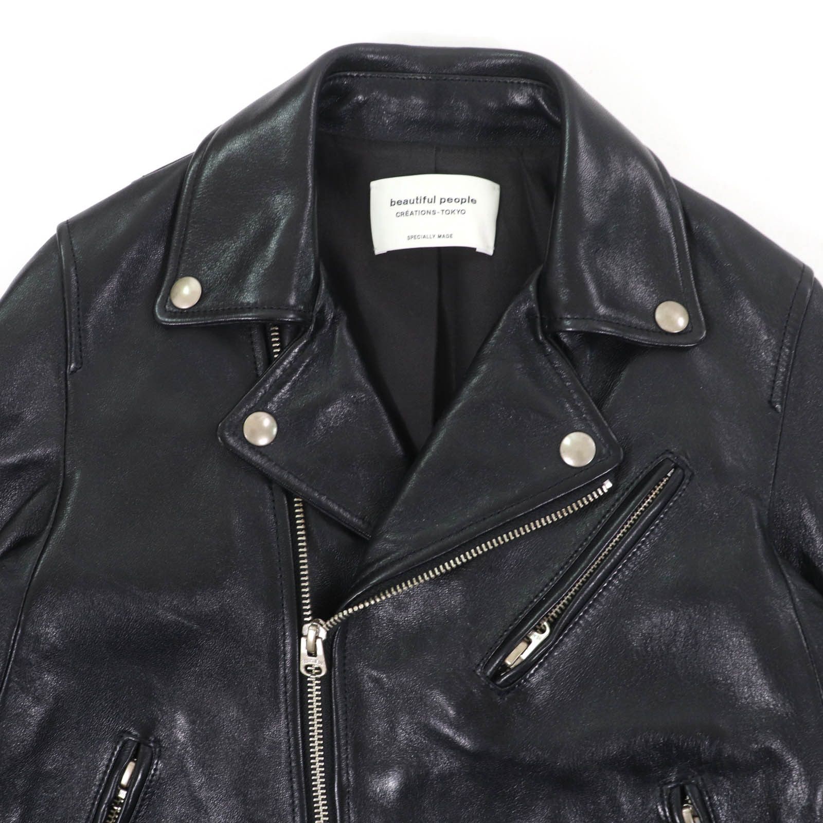 Other Other beautiful people Lamb Leather Jacket Leather Outerwear DUTY FREE for USA Size ONE SIZE - 2 Thumbnail