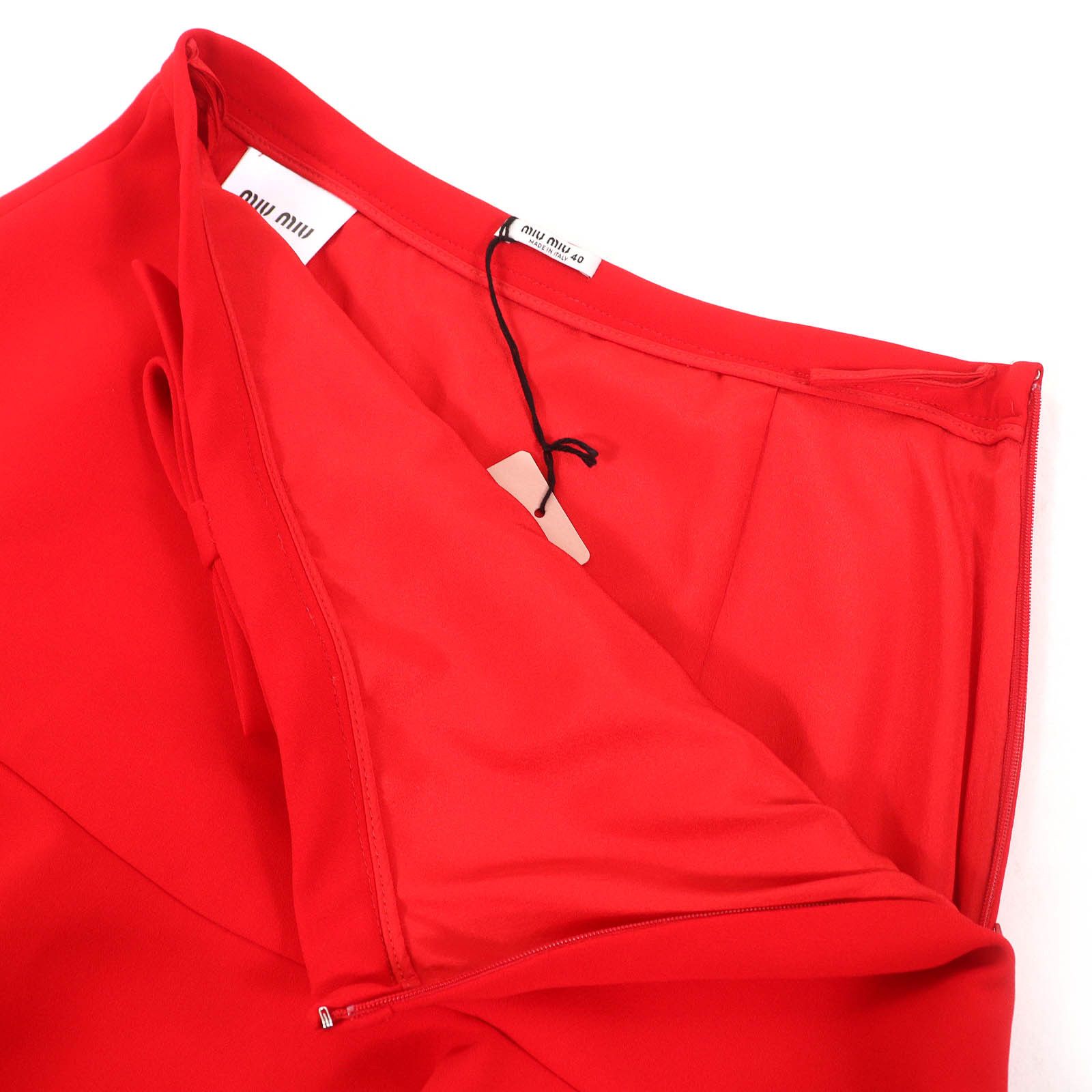 Miu Miu Miu Miu Miu Miu MG1424 Mini Triacetate Mini Skirt Others Skirts MG1424 DUTY FREE for USA Size ONE SIZE - 4 Thumbnail
