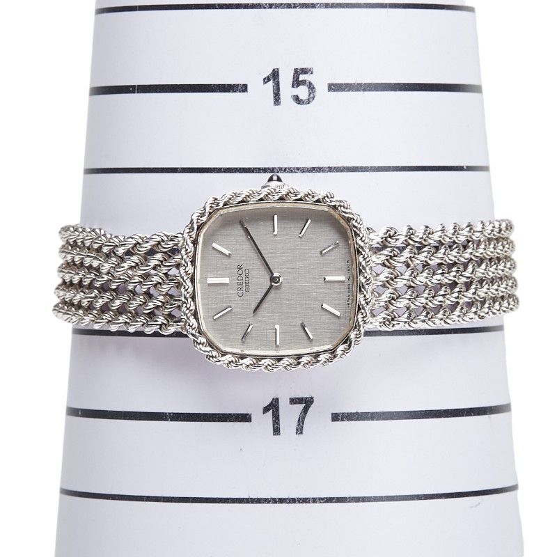 Seiko Seiko Seiko Credor Au750 Metal Quartz 1400-5930 Size ONE SIZE - 7 Thumbnail