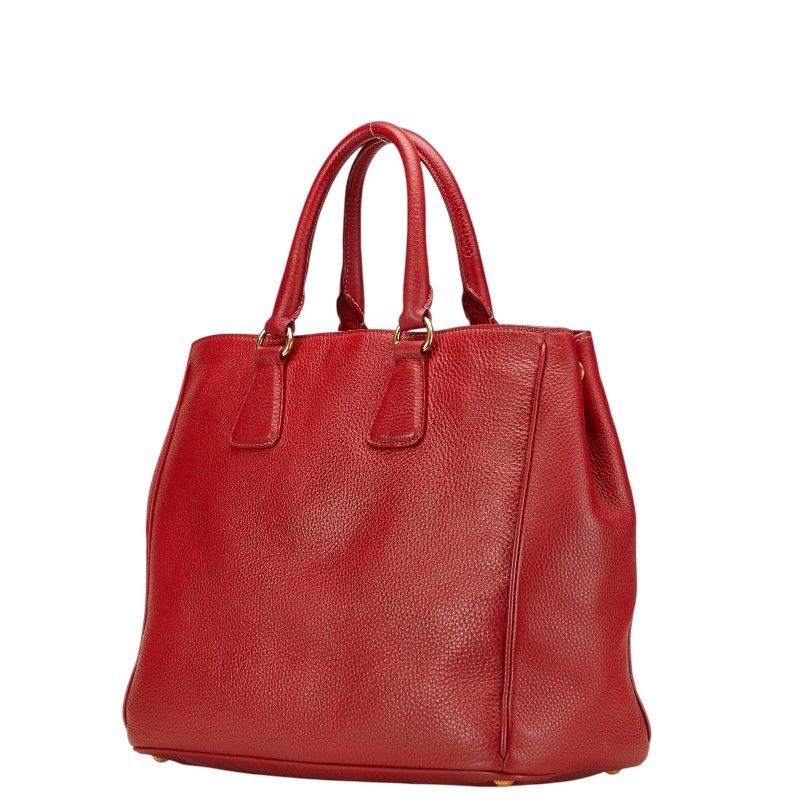 Prada Prada Prada Tote Bag Leather Tote Bag Leather Tote Bag DUTY FREE for USA Size ONE SIZE - 2 Thumbnail