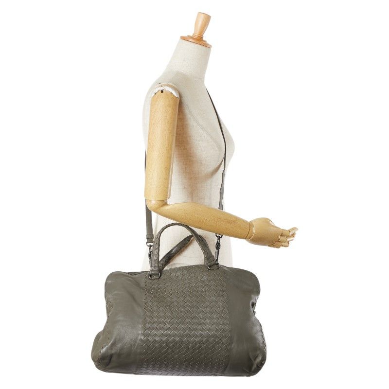 Bottega Veneta Bottega Veneta Bottega Veneta Intrecciato Leather 2way Bag Leather Shoulder Bag DUTY FREE for USA Size ONE SIZE - 9 Thumbnail