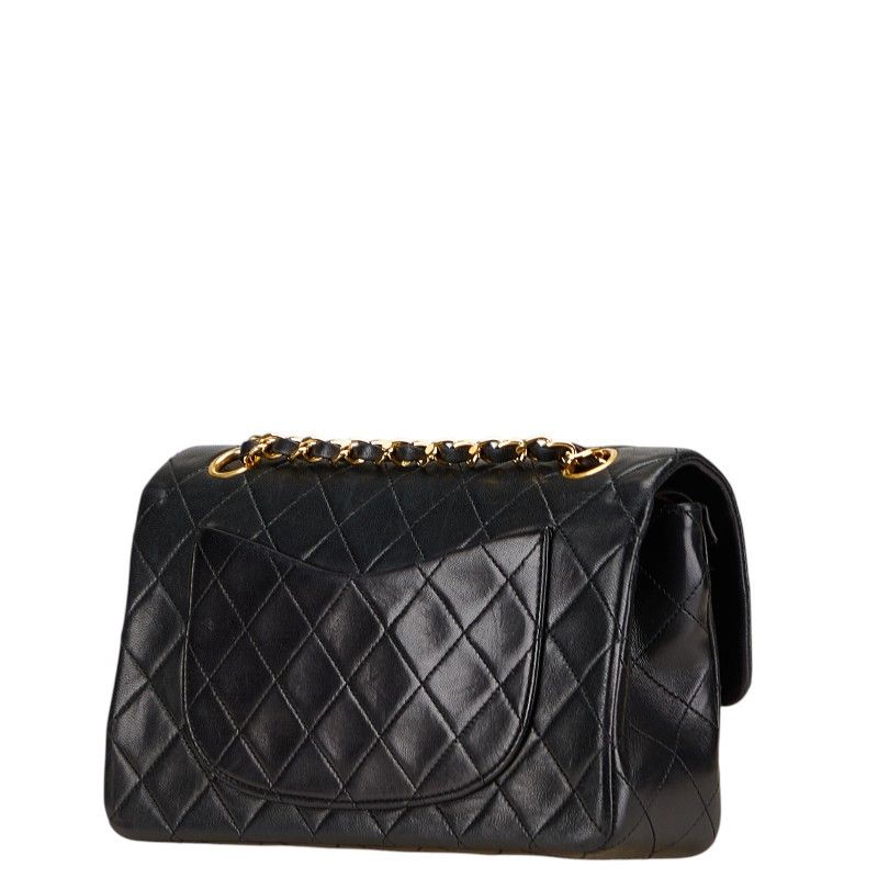 Chanel Chanel Chanel Matelasse 23 Double Flap Lambskin Shoulder Bag Leather Shoulder Bag Size ONE SIZE - 2 Thumbnail