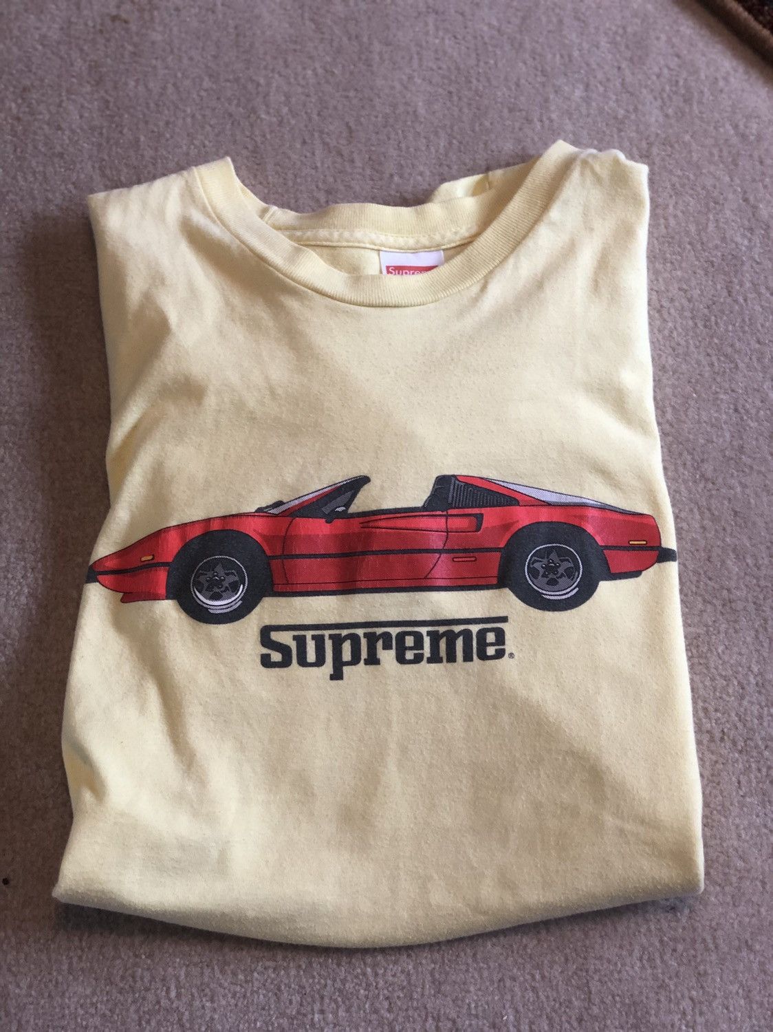 Supreme ferrari tee on sale