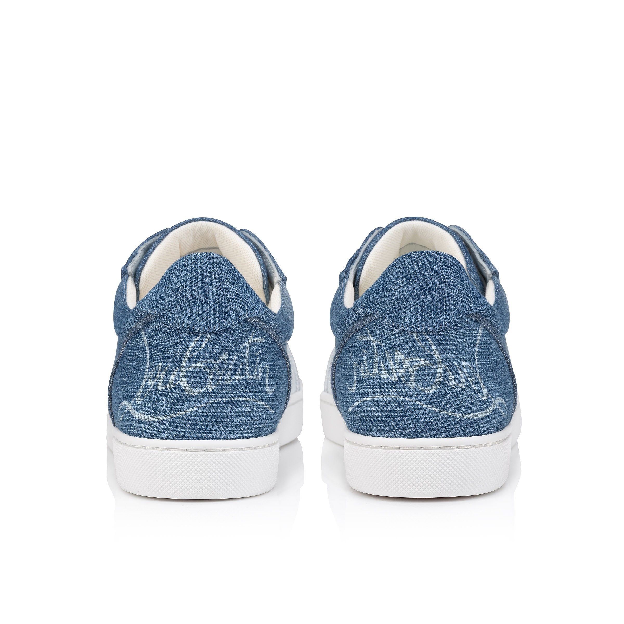 Christian Louboutin women's fun vieira denim Size US 7 / IT 37 - 4 Thumbnail