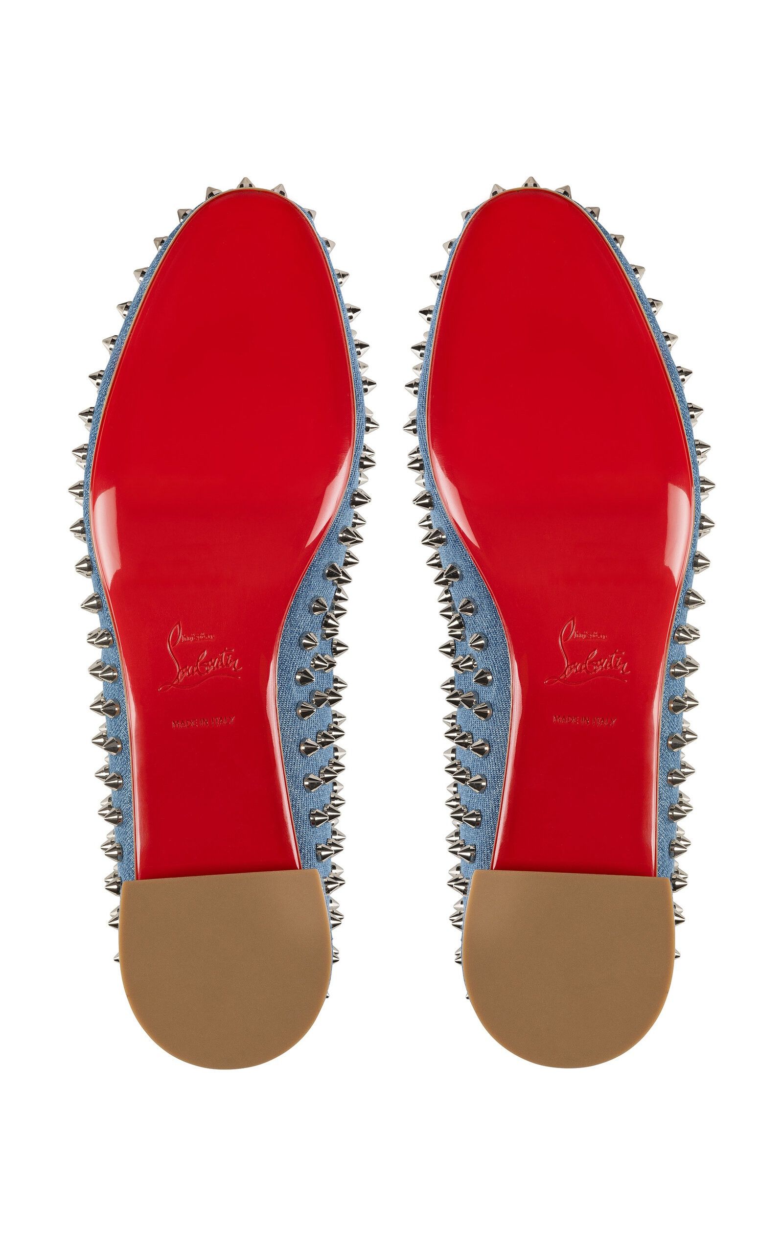 Christian Louboutin sweetie jane spikes denim Size US 5 / IT 35 - 5 Thumbnail