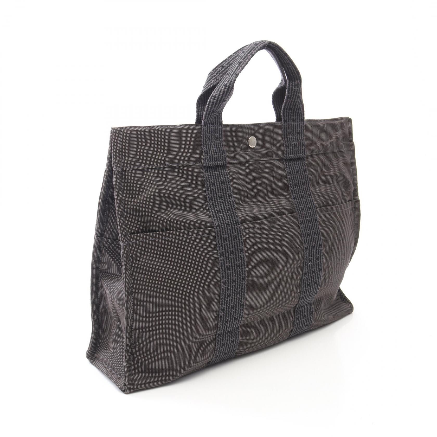 Hermes Hermes Hermes Herline MM Nylon Canvas Tote Bag Canvas Tote Bag Size ONE SIZE - 2 Thumbnail