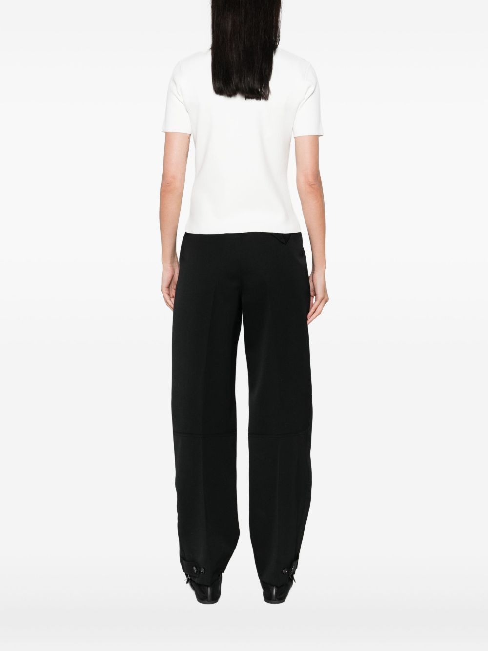 Max Mara COTTON T-SHIRT Size S / US 4 / IT 40 - 4 Thumbnail