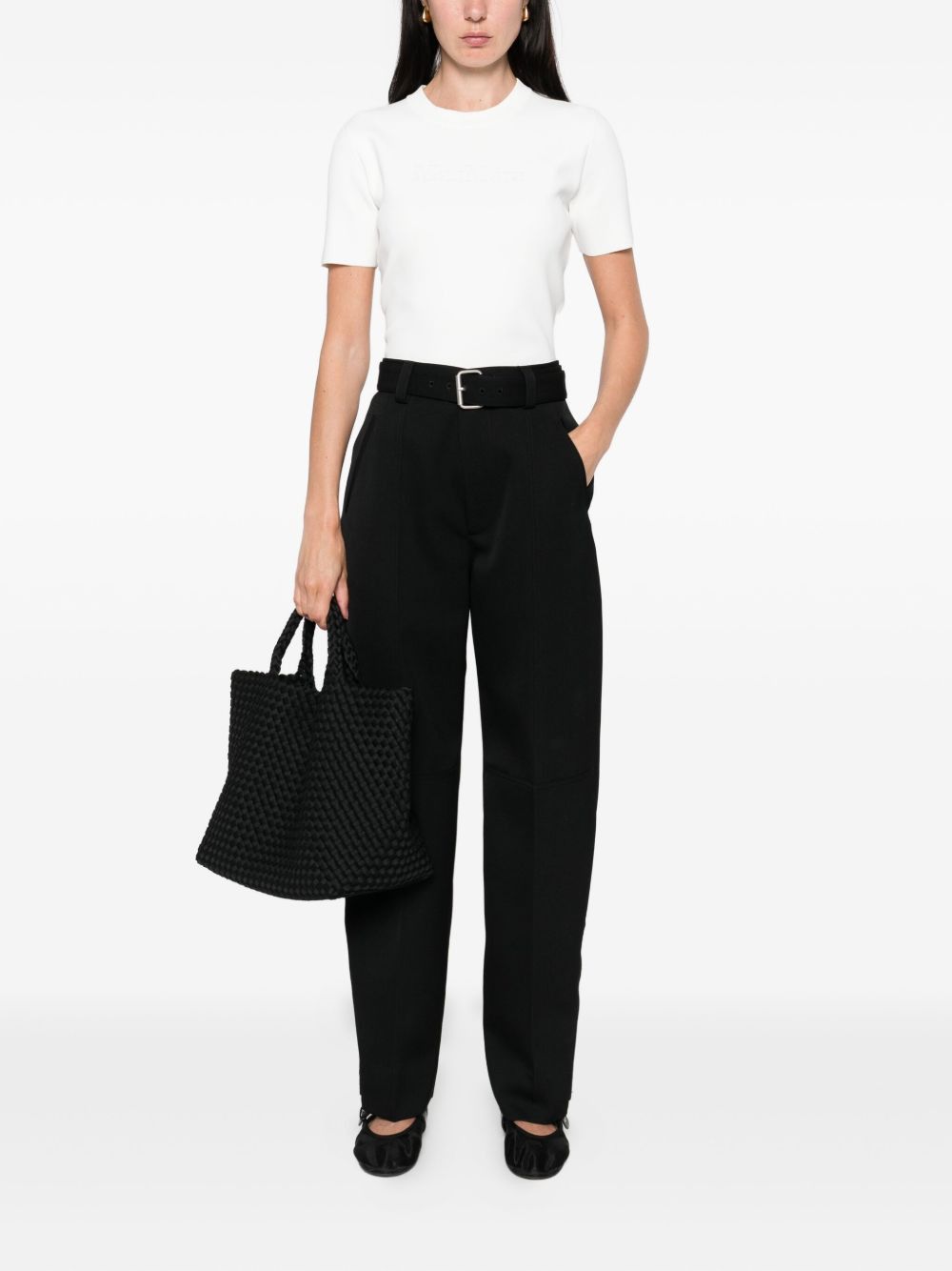 Max Mara COTTON T-SHIRT Size S / US 4 / IT 40 - 3 Thumbnail
