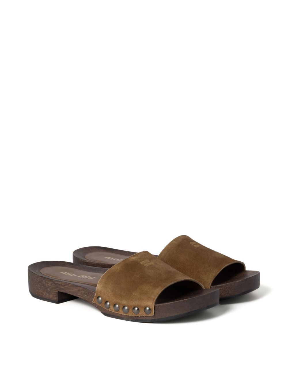 Miu Miu LEATHER SANDALS Size US 9 / IT 39 - 3 Thumbnail