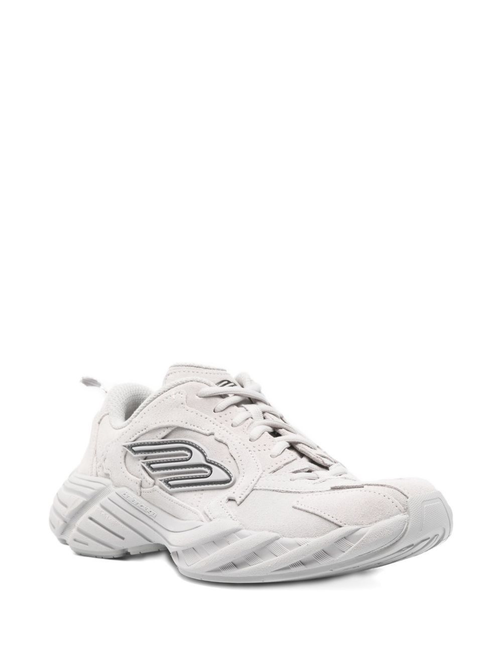Balenciaga MONDAY LEATHER SNEAKERS Size US 11 / IT 41 - 3 Thumbnail