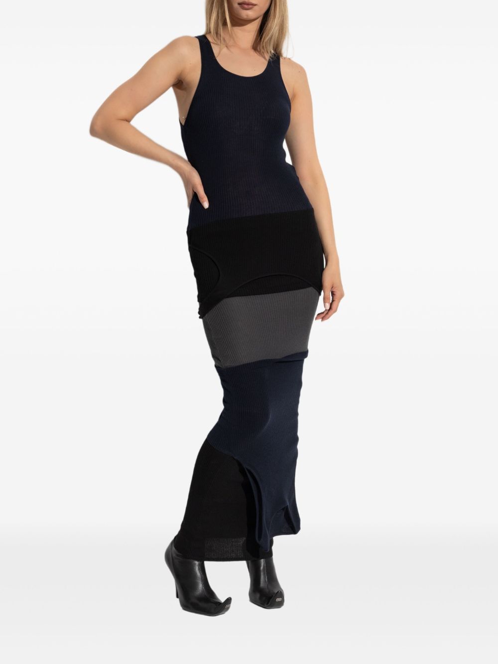Balenciaga UPSIDE DOWN LONG DRESS Size M / US 6-8 / IT 42-44 - 4 Thumbnail