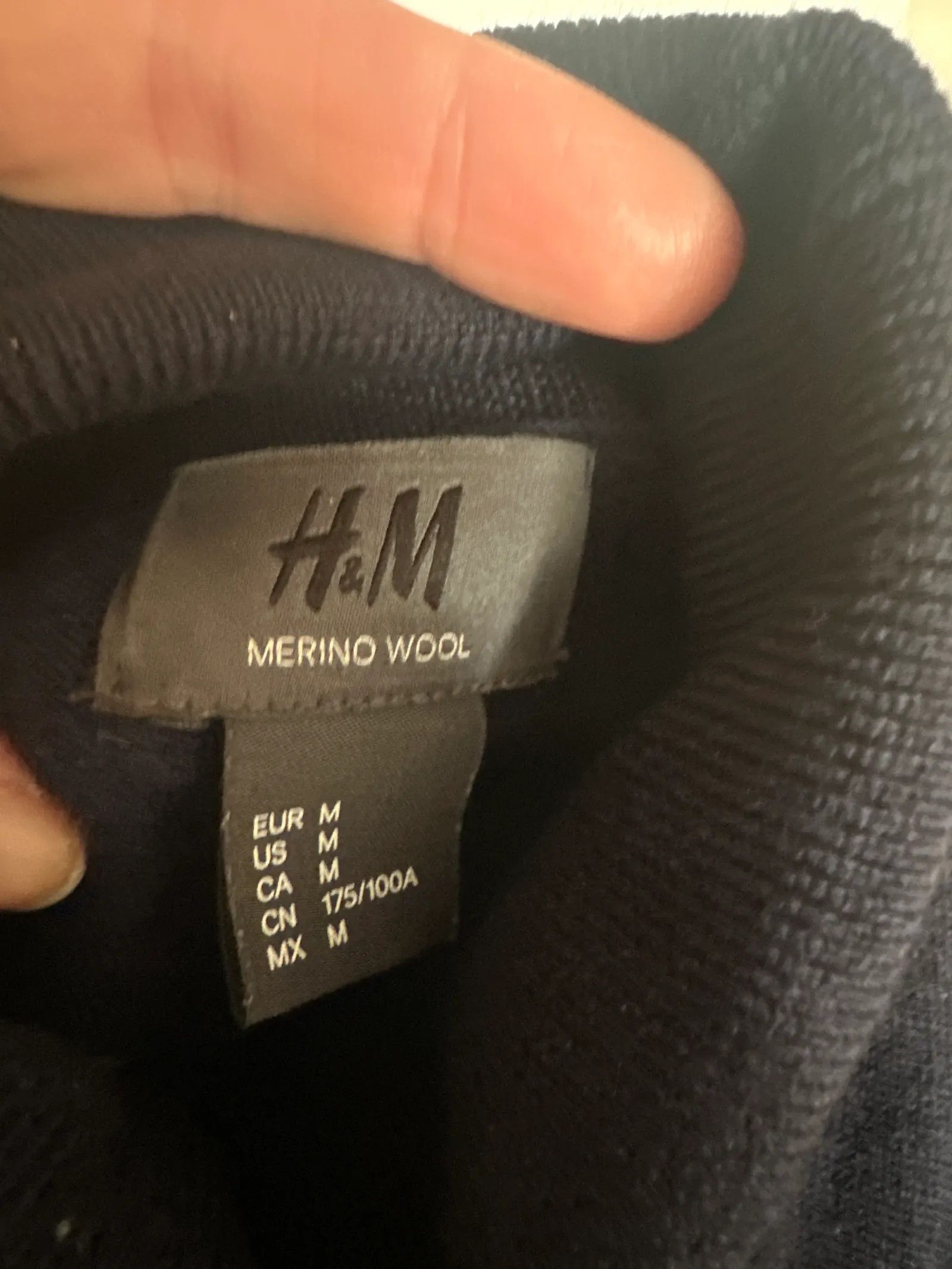 H&M H&M Merino Ull Polo knit Size US M / EU 48-50 / 2 - 2 Thumbnail