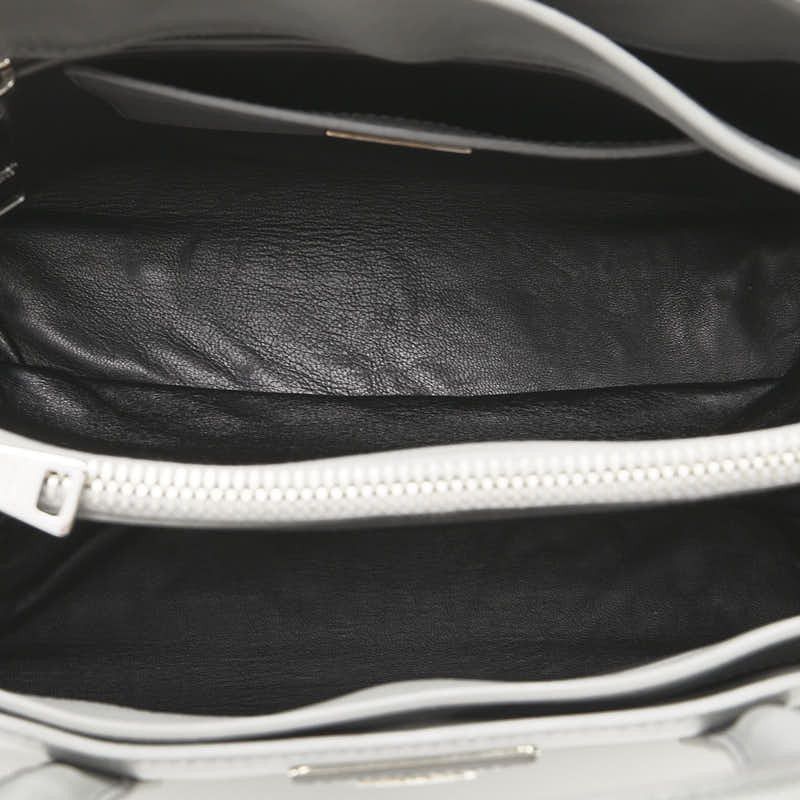 Prada Prada Prada Triangle Logo Plate Saffiano 2way Bag Leather Shoulder Bag Size ONE SIZE - 6 Thumbnail