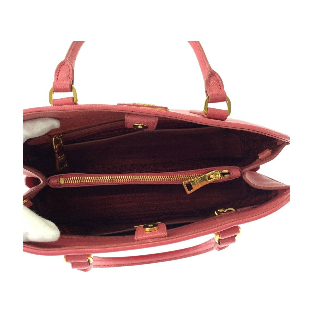 Prada Prada Prada Saffiano Handbag Leather Handbag BN2558 DUTY FREE for USA Size ONE SIZE - 9 Thumbnail