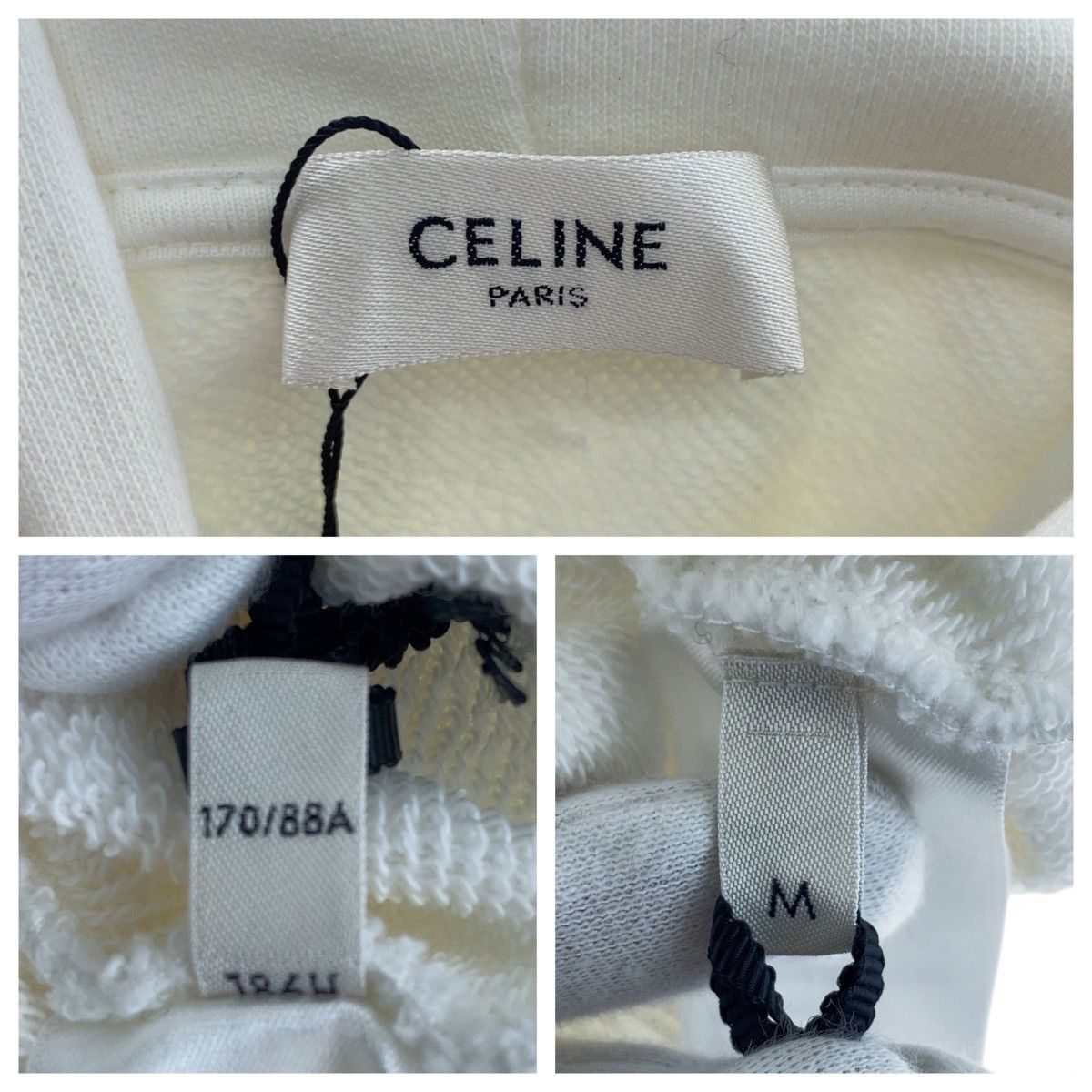 Celine Celine Celine Gradation Logo Cotton Sweatshirt Cotton Sweatshirts & Hoodies 2Y753670Q Size ONE SIZE - 8 Thumbnail