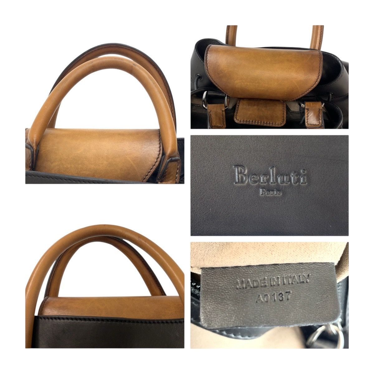 Other Other Berluti Horizon Leather Backpack Leather Backpack DUTY FREE for USA Size ONE SIZE - 6 Thumbnail