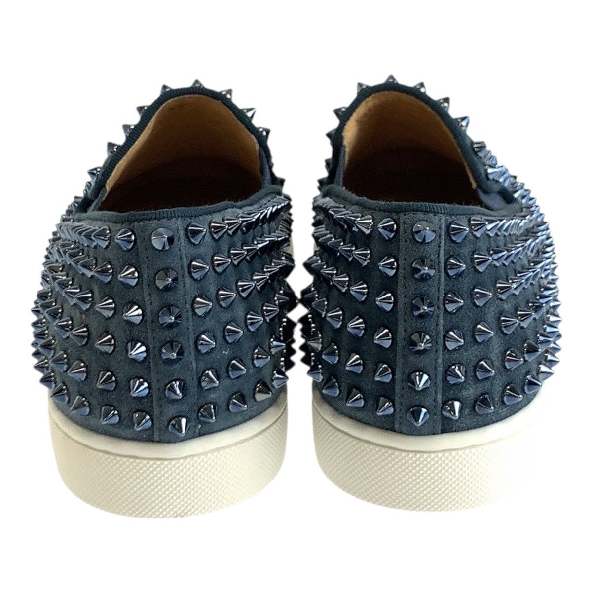 Christian Louboutin Christian Louboutin Christian Louboutin Studs Suede Slip-on Sneakers Suede Shoes DUTY FREE for USA Size ONE SIZE - 3 Thumbnail