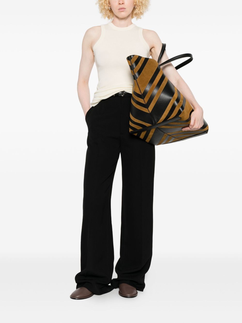 Phoebe Philo RIBBED WOOL TANK TOP Size S / US 4 / IT 40 - 2 Thumbnail
