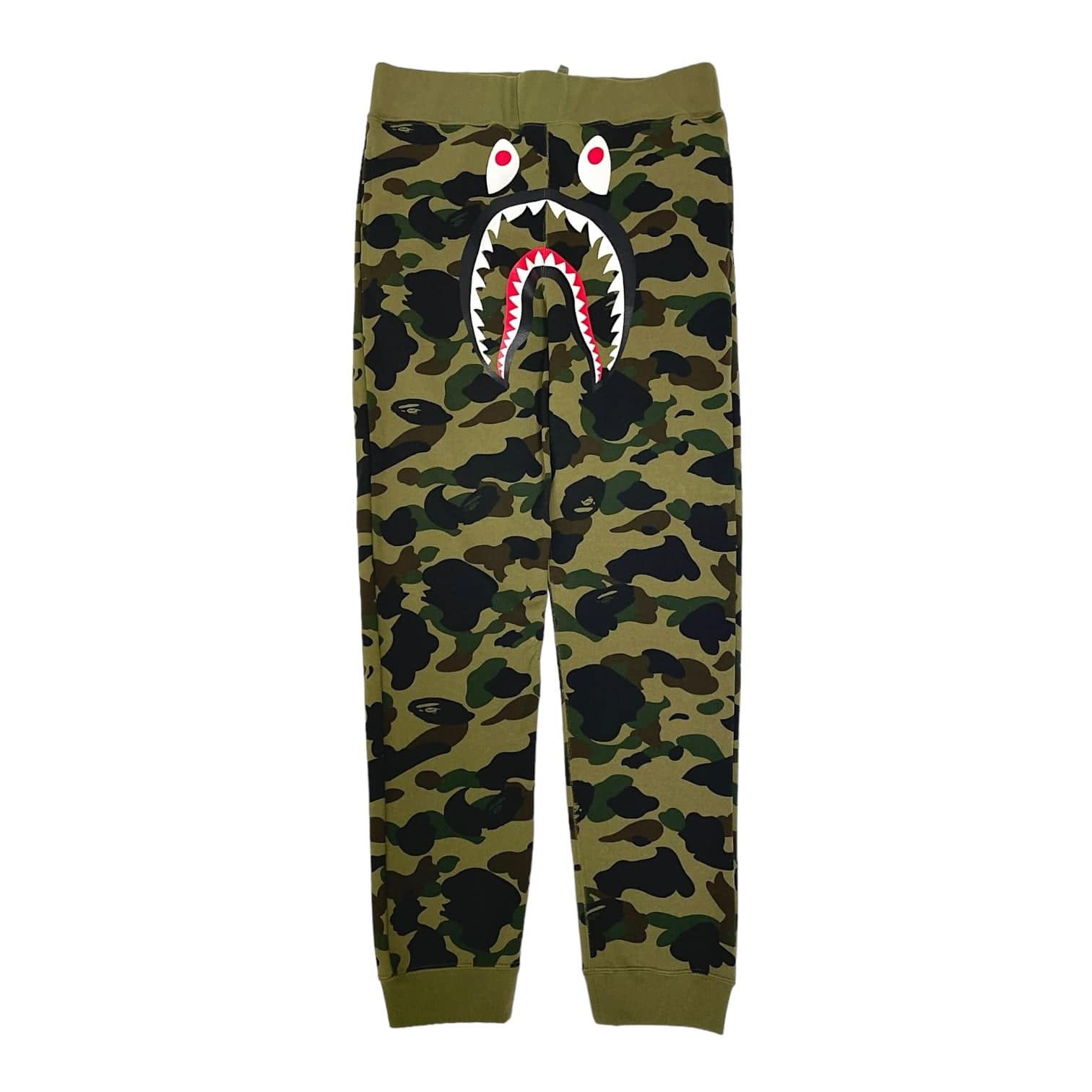 Bape REFLECTIVE SHARK 2LAYER PANTS | Grailed