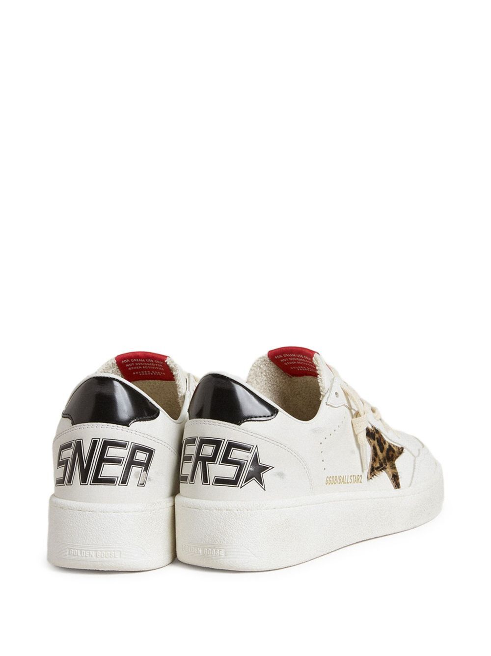 Golden Goose BALL STAR LEATHER SNEAKERS Size US 10 / IT 40 - 3 Thumbnail