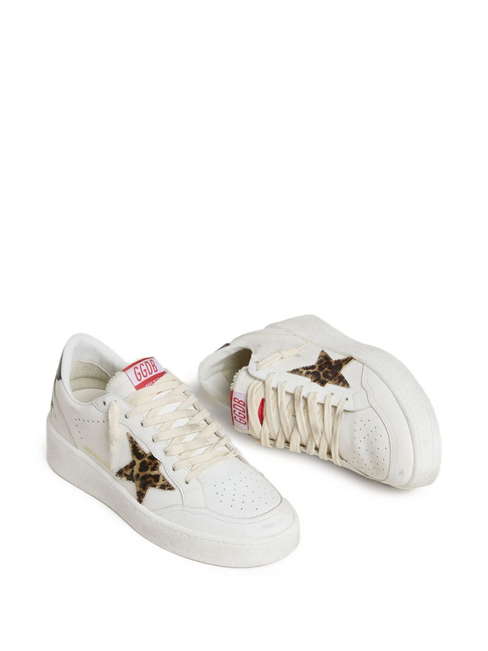 Golden Goose BALL STAR LEATHER SNEAKERS Size US 10 / IT 40 - 4 Thumbnail
