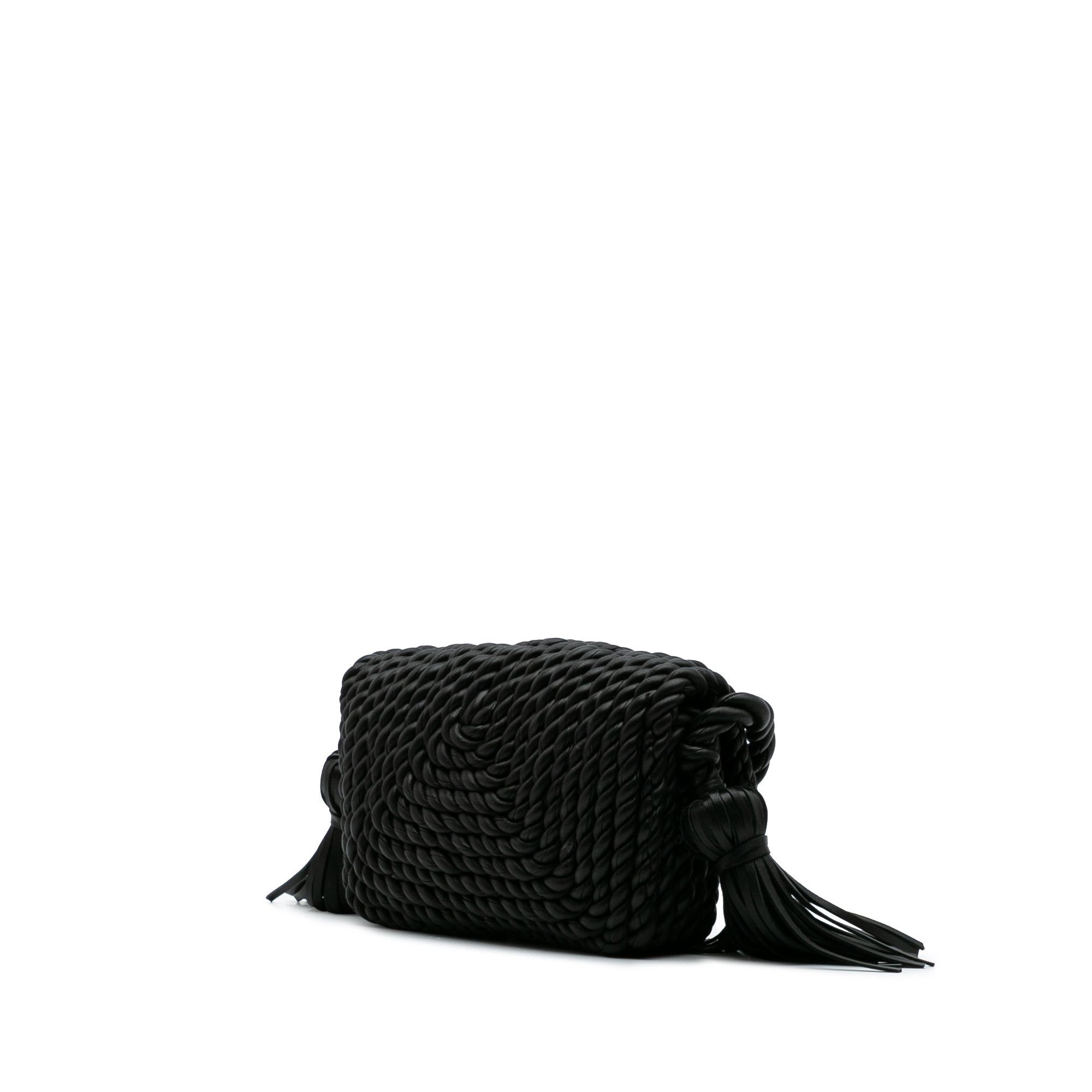Bottega Veneta Bottega Veneta Lambskin Torchon Classic Tasseled Twisted Crossbody Size ONE SIZE - 2 Thumbnail