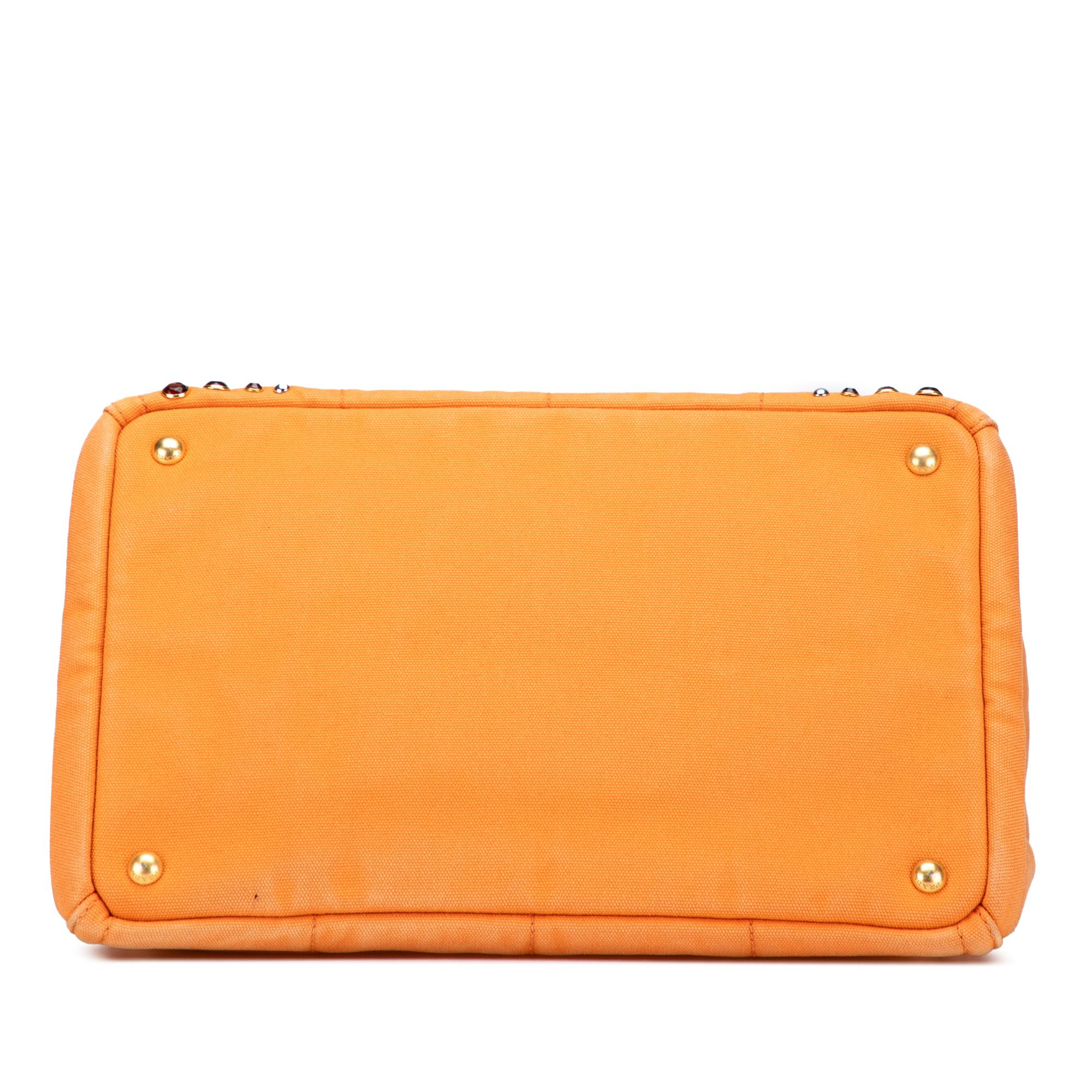 Prada Prada Canvas Canapa Bijoux Satchel Size ONE SIZE - 3 Thumbnail