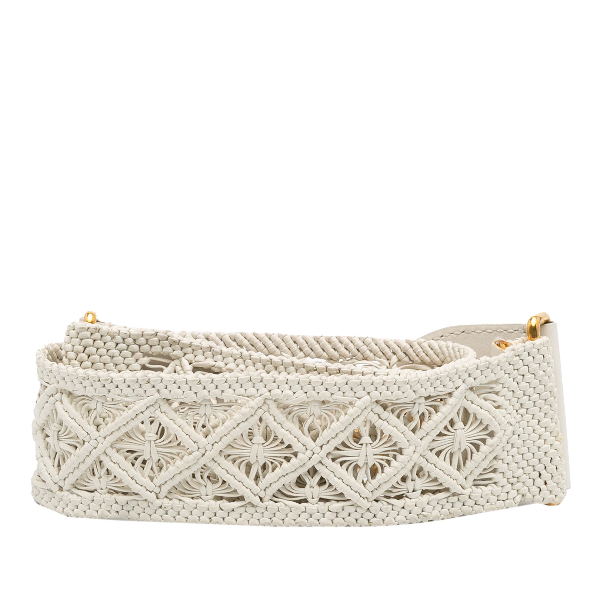 Dior Dior Calfskin Macrame Shoulder Strap Size ONE SIZE - 5 Thumbnail