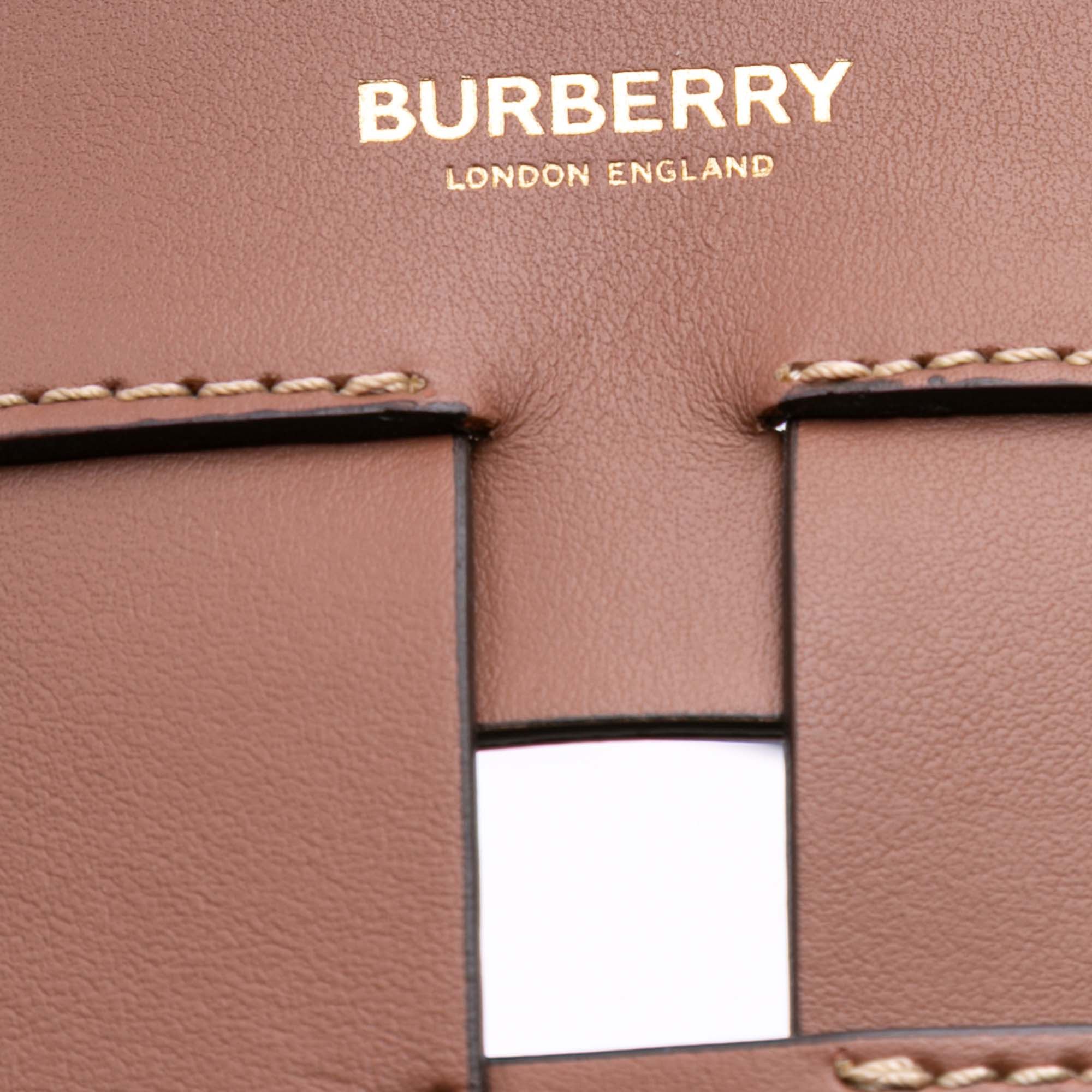 Burberry Burberry Large Leather Foster Tote Size ONE SIZE - 9 Thumbnail