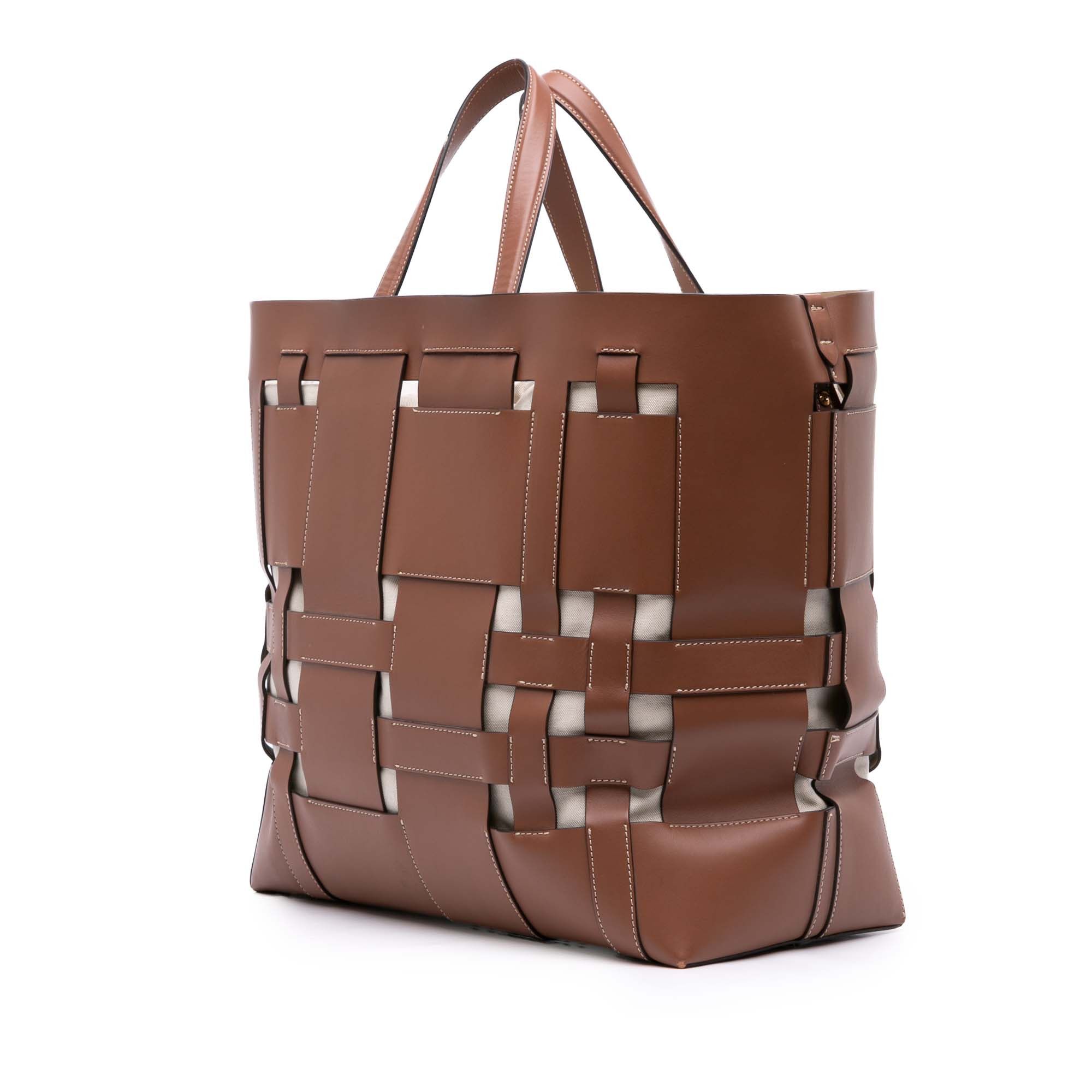 Burberry Burberry Large Leather Foster Tote Size ONE SIZE - 2 Thumbnail