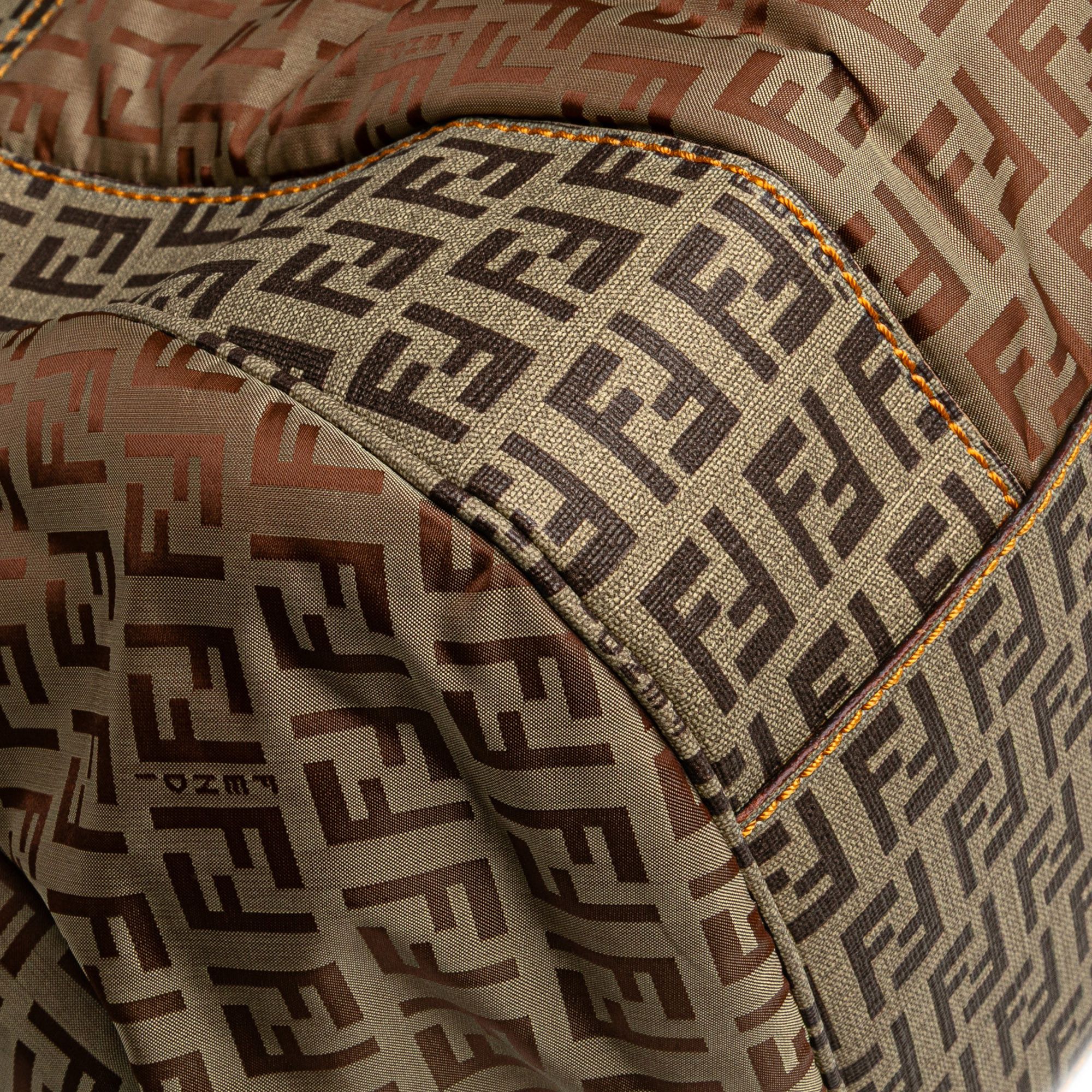Fendi Fendi Zucchino Nylon and Spalmati Grande Pillow Tote Size ONE SIZE - 11 Thumbnail