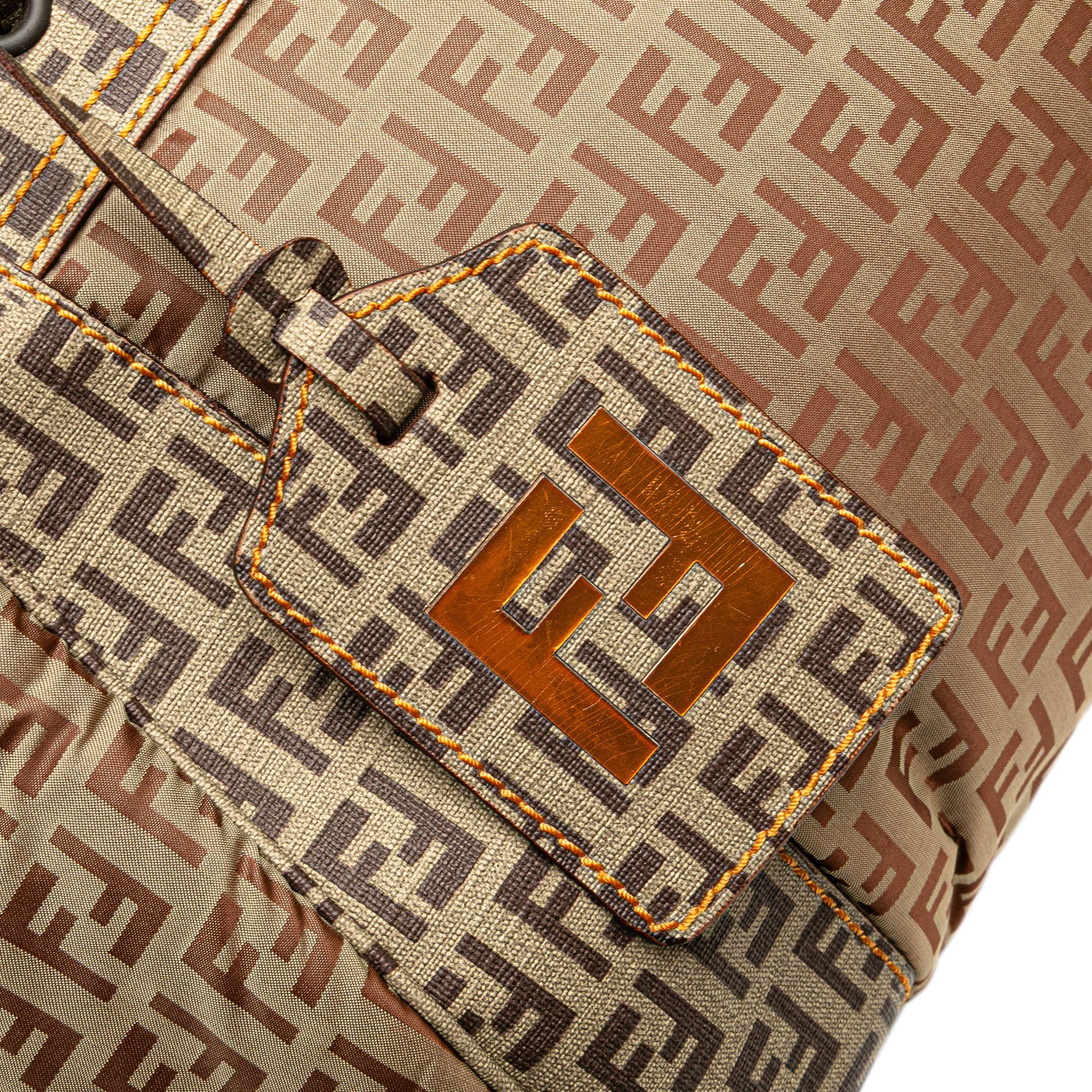 Fendi Fendi Zucchino Nylon and Spalmati Grande Pillow Tote Size ONE SIZE - 8 Thumbnail