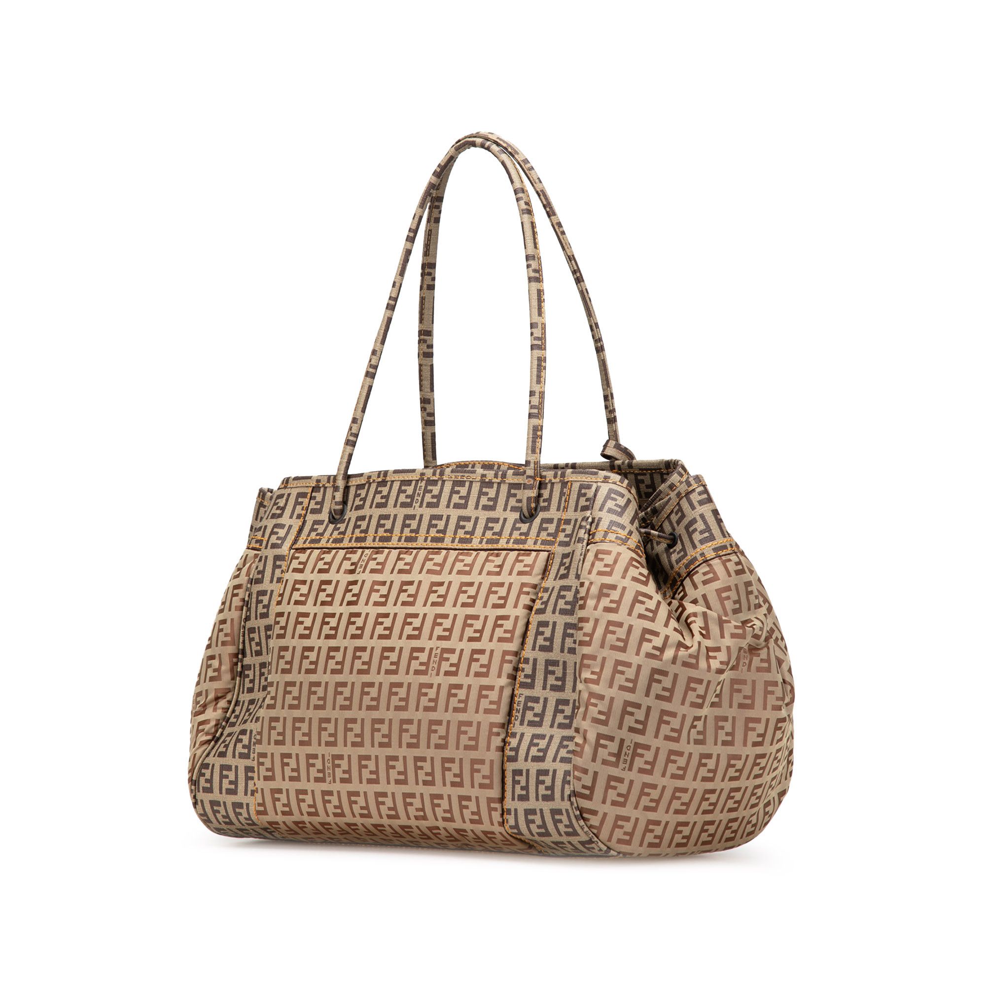 Fendi Fendi Zucchino Nylon and Spalmati Grande Pillow Tote Size ONE SIZE - 2 Thumbnail