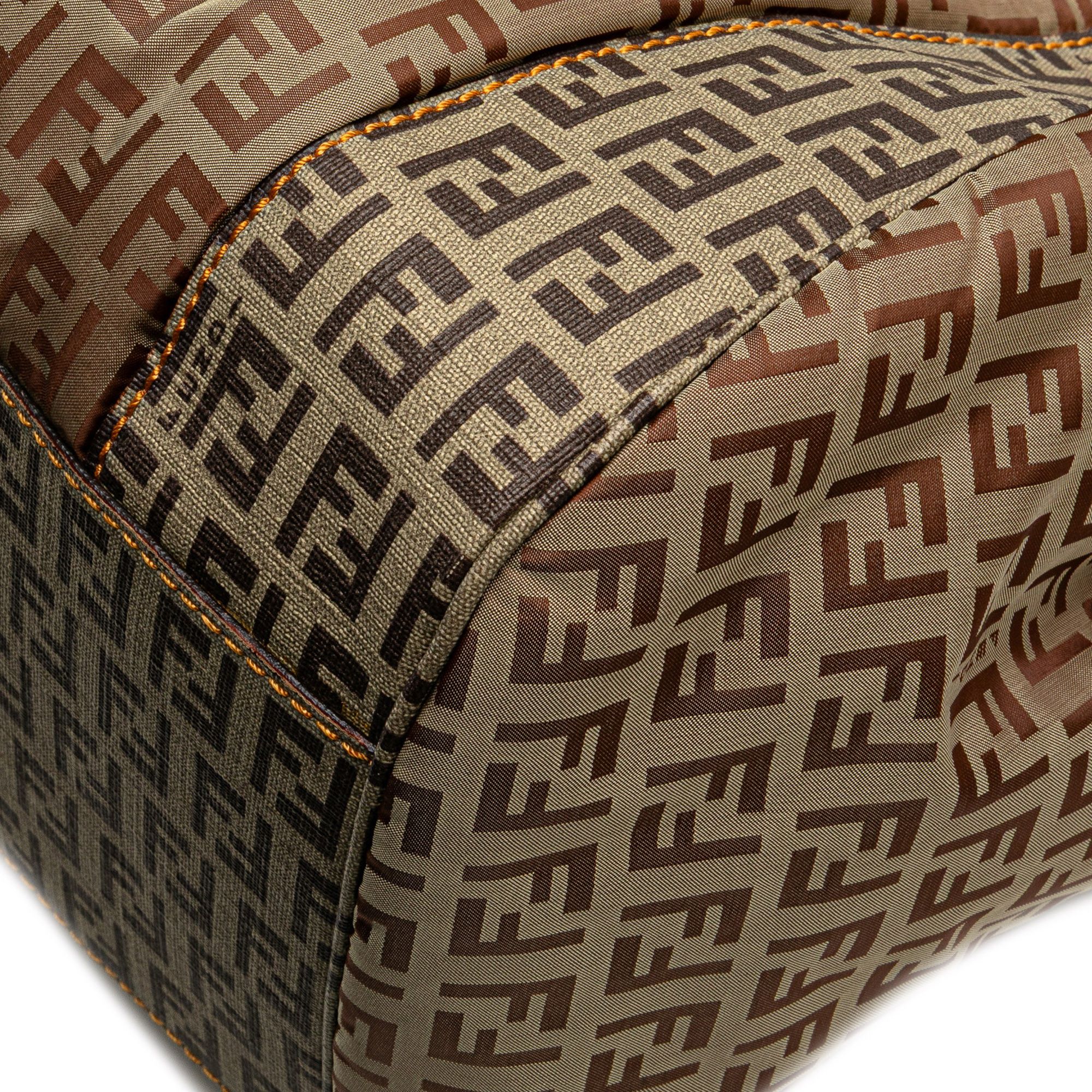 Fendi Fendi Zucchino Nylon and Spalmati Grande Pillow Tote Size ONE SIZE - 12 Thumbnail