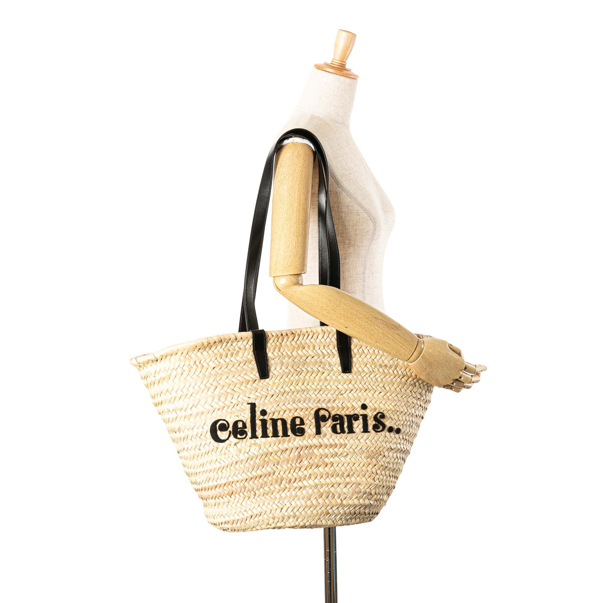 Celine Celine Raffia Classic Panier Tote Size ONE SIZE - 11 Thumbnail