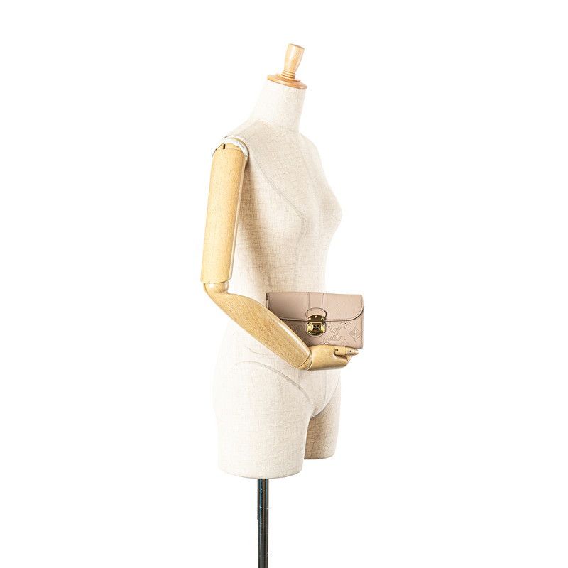 Louis Vuitton Louis Vuitton Louis Vuitton Portefeuille Iris Monogram Mahina Long Wallet Leather Long Wallet M58139 Size ONE SIZE - 14 Thumbnail