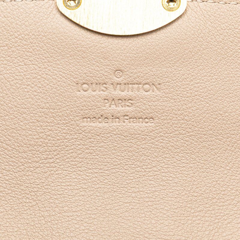 Louis Vuitton Louis Vuitton Louis Vuitton Portefeuille Iris Monogram Mahina Long Wallet Leather Long Wallet M58139 Size ONE SIZE - 11 Thumbnail