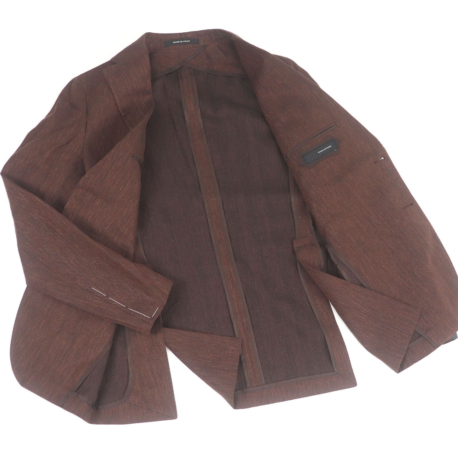 Other Other TAGLIATORE Single unconstructed Jacket Linen Jacket Natural Material Outerwear Size ONE SIZE - 3 Thumbnail