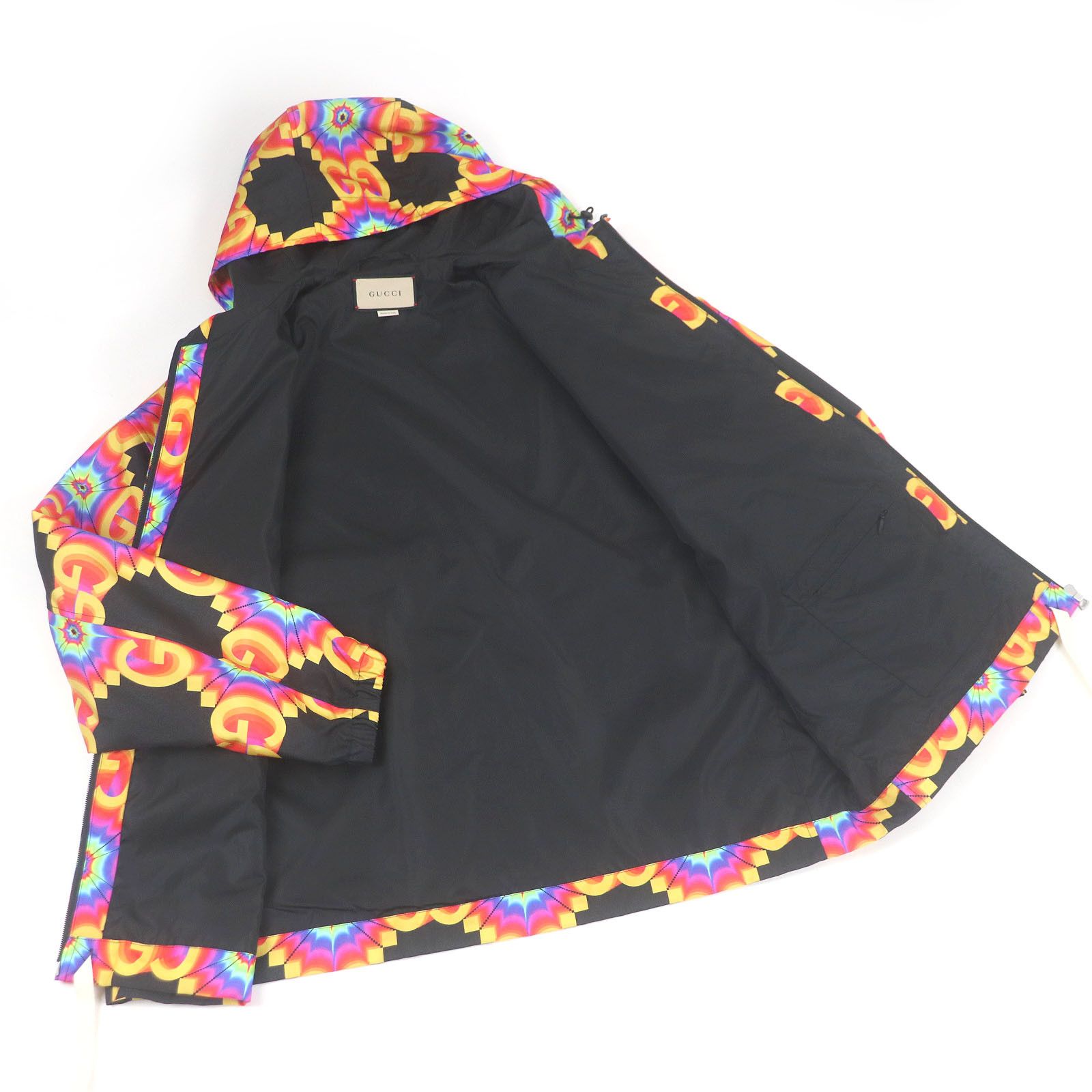 Gucci Gucci Gucci Giant GG Kaleidoscope Nylon Blouson Plastic Outerwear Size ONE SIZE - 3 Thumbnail