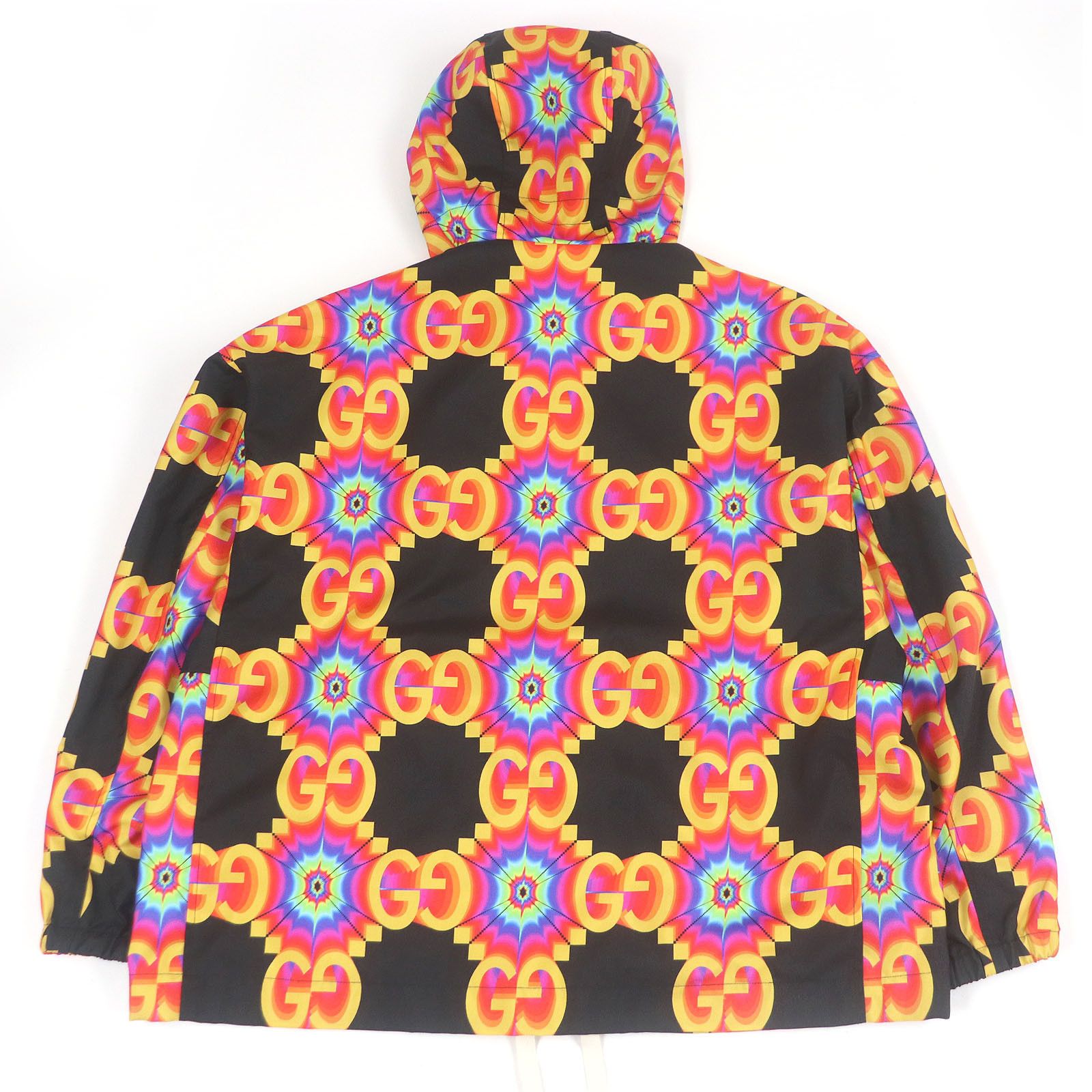 Gucci Gucci Gucci Giant GG Kaleidoscope Nylon Blouson Plastic Outerwear Size ONE SIZE - 4 Thumbnail