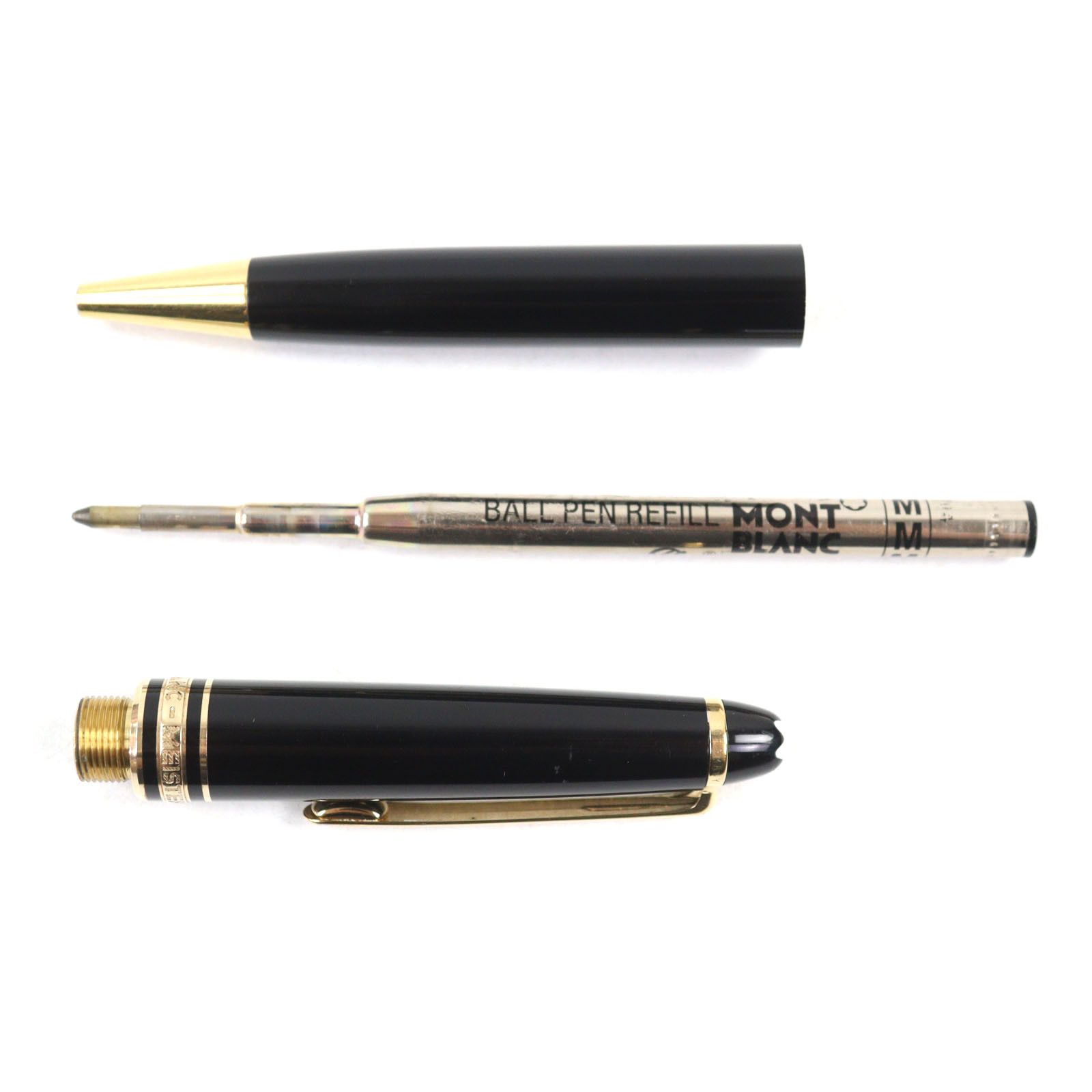 Montblanc Montblanc Montblanc Meisterstück Ballpoint Pen Metal Pen DUTY FREE for USA Size ONE SIZE - 5 Thumbnail