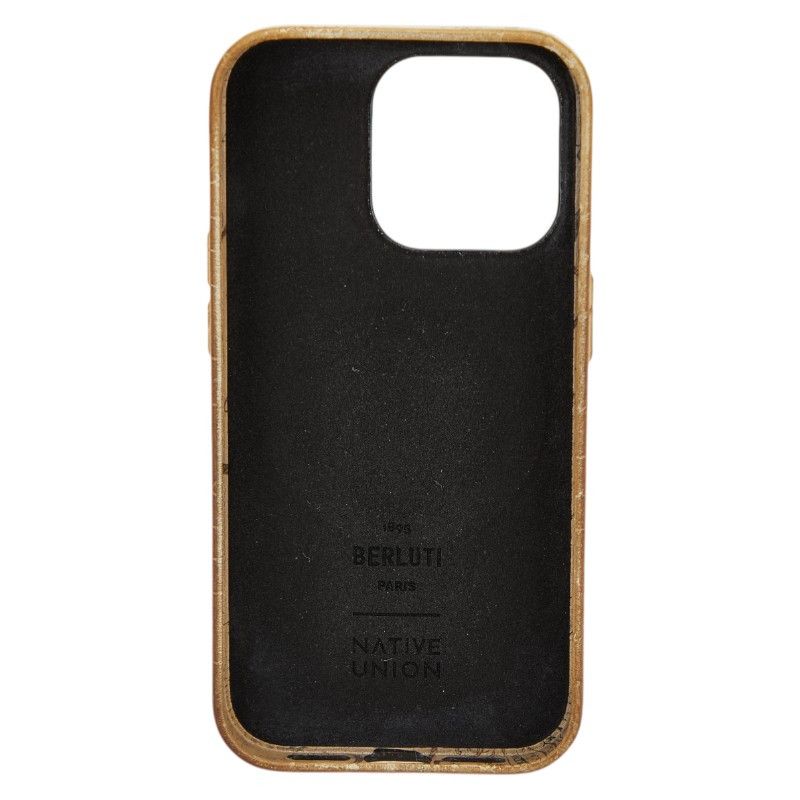Other Other Berluti iPhone15Pro Leather Smartphone Case Leather Phonecase Size ONE SIZE - 2 Thumbnail