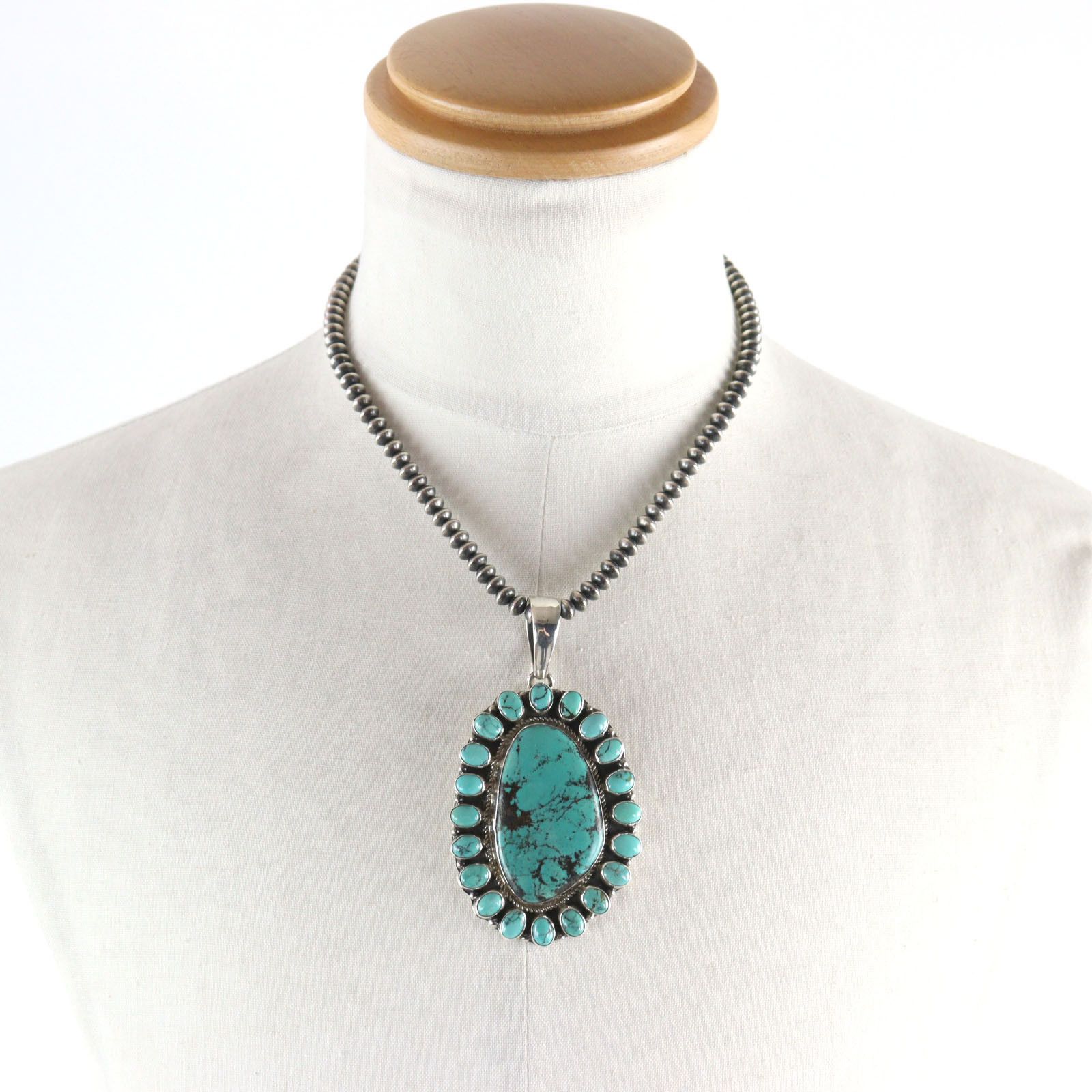 Other Other Navajo Handmade Beads 925 Necklace Metal Necklace DUTY FREE for USA Size ONE SIZE - 2 Thumbnail
