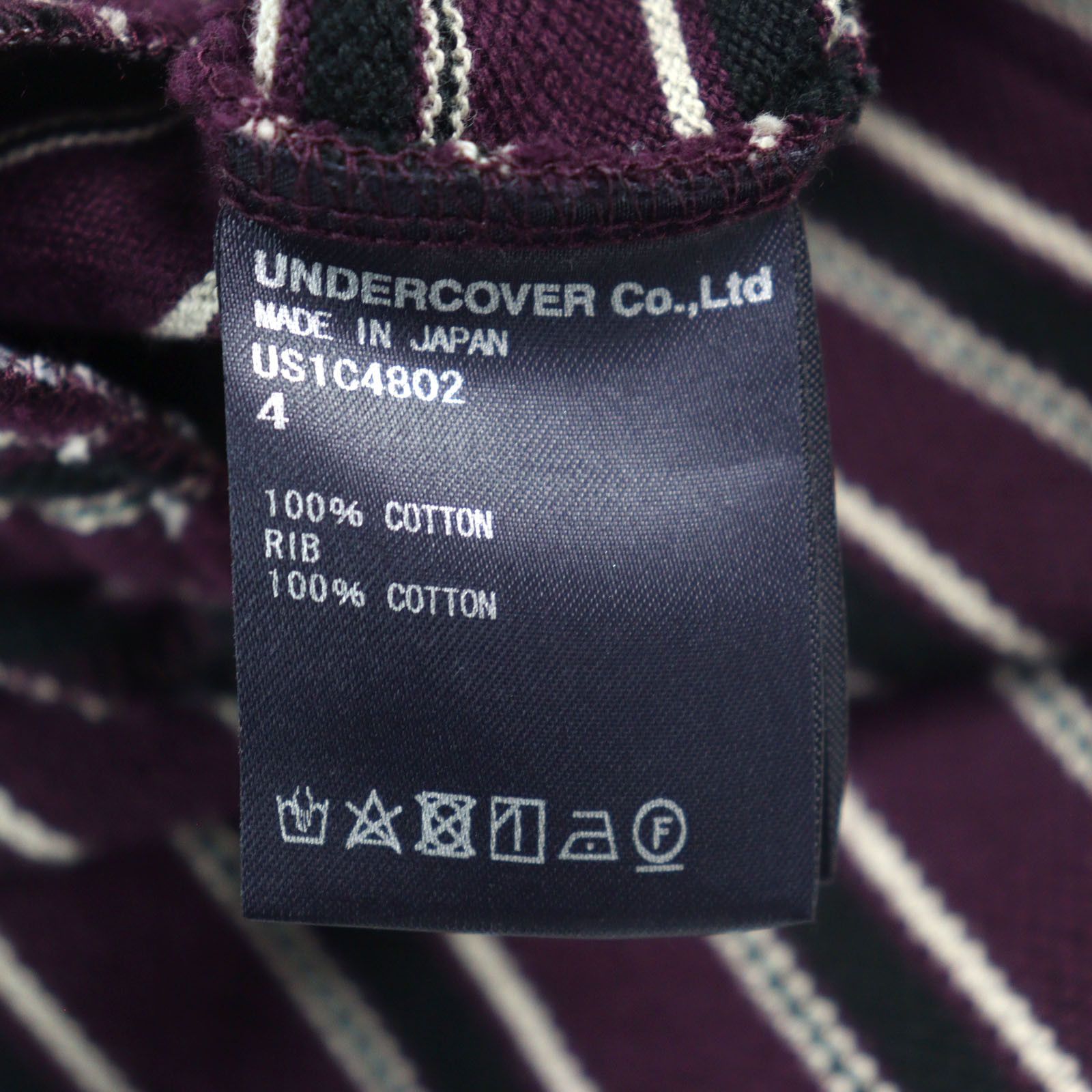 Other Other UNDERCOVER Logo embroidery polo shirt Cotton Tops US1C4802 Size ONE SIZE - 11 Thumbnail