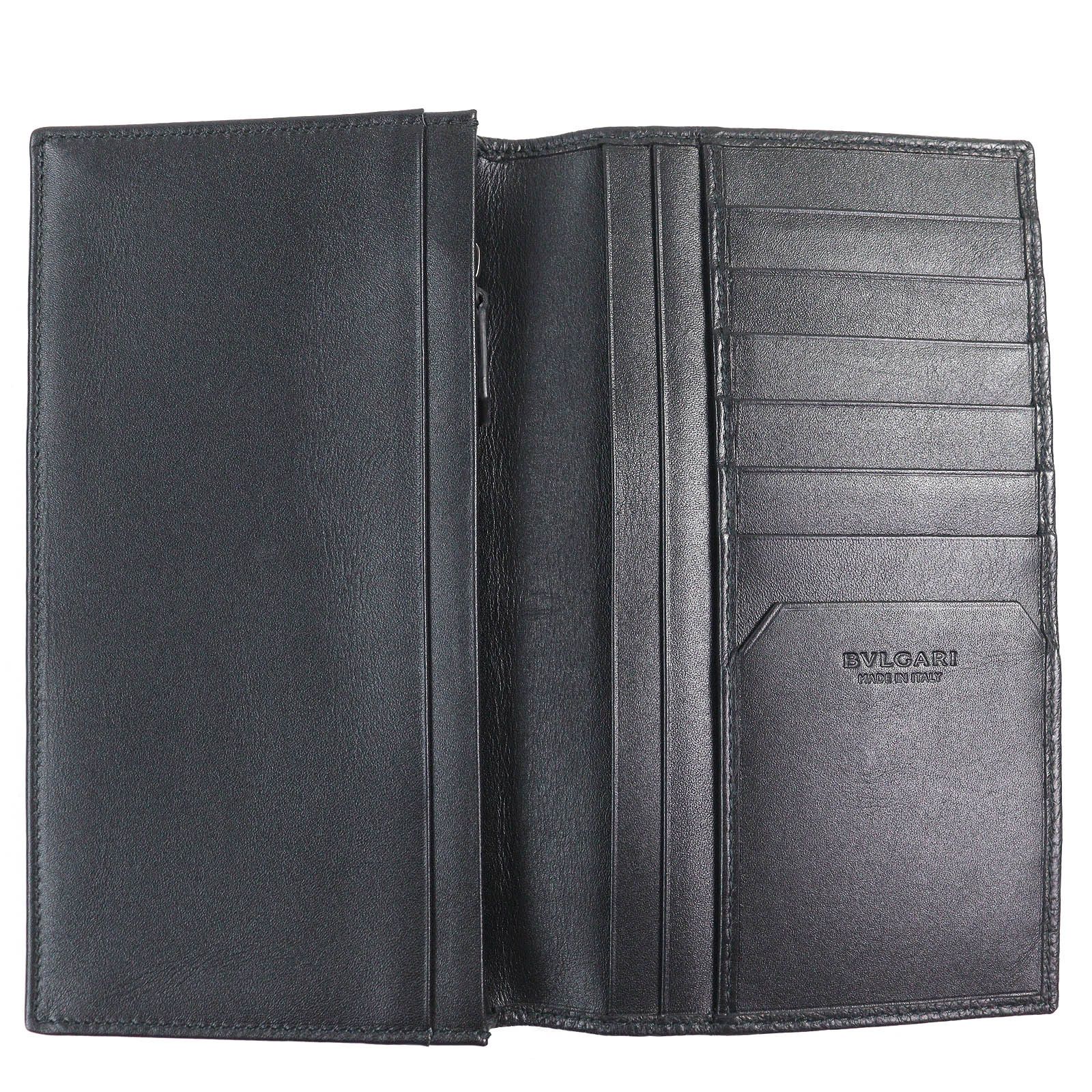Bvlgari Bvlgari BVLGARI OCTO Logo embossed leather long wallet Leather Long Wallet Size ONE SIZE - 5 Thumbnail