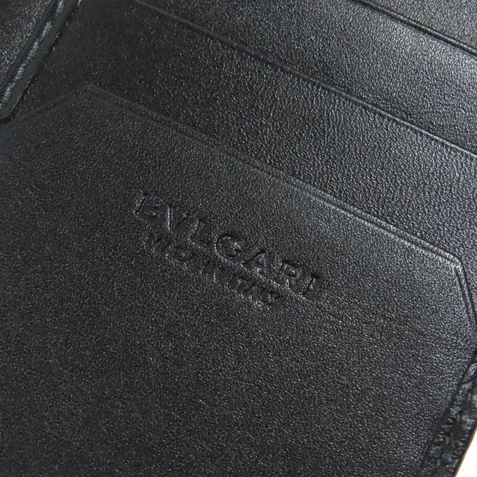 Bvlgari Bvlgari BVLGARI OCTO Logo embossed leather long wallet Leather Long Wallet Size ONE SIZE - 8 Thumbnail