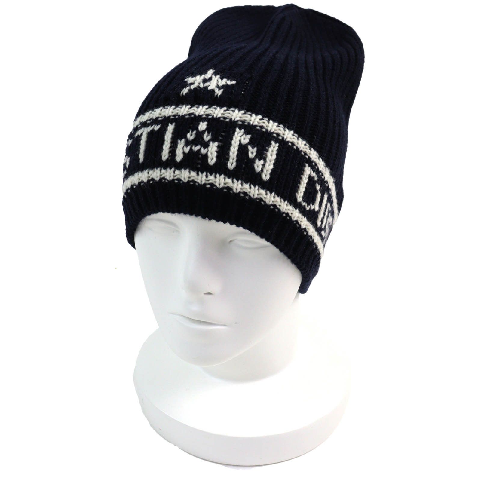 Dior Dior Christian Dior Star Logo Wool Knit Cap Others Hats 31NOE714IXGH Size ONE SIZE - 2 Thumbnail