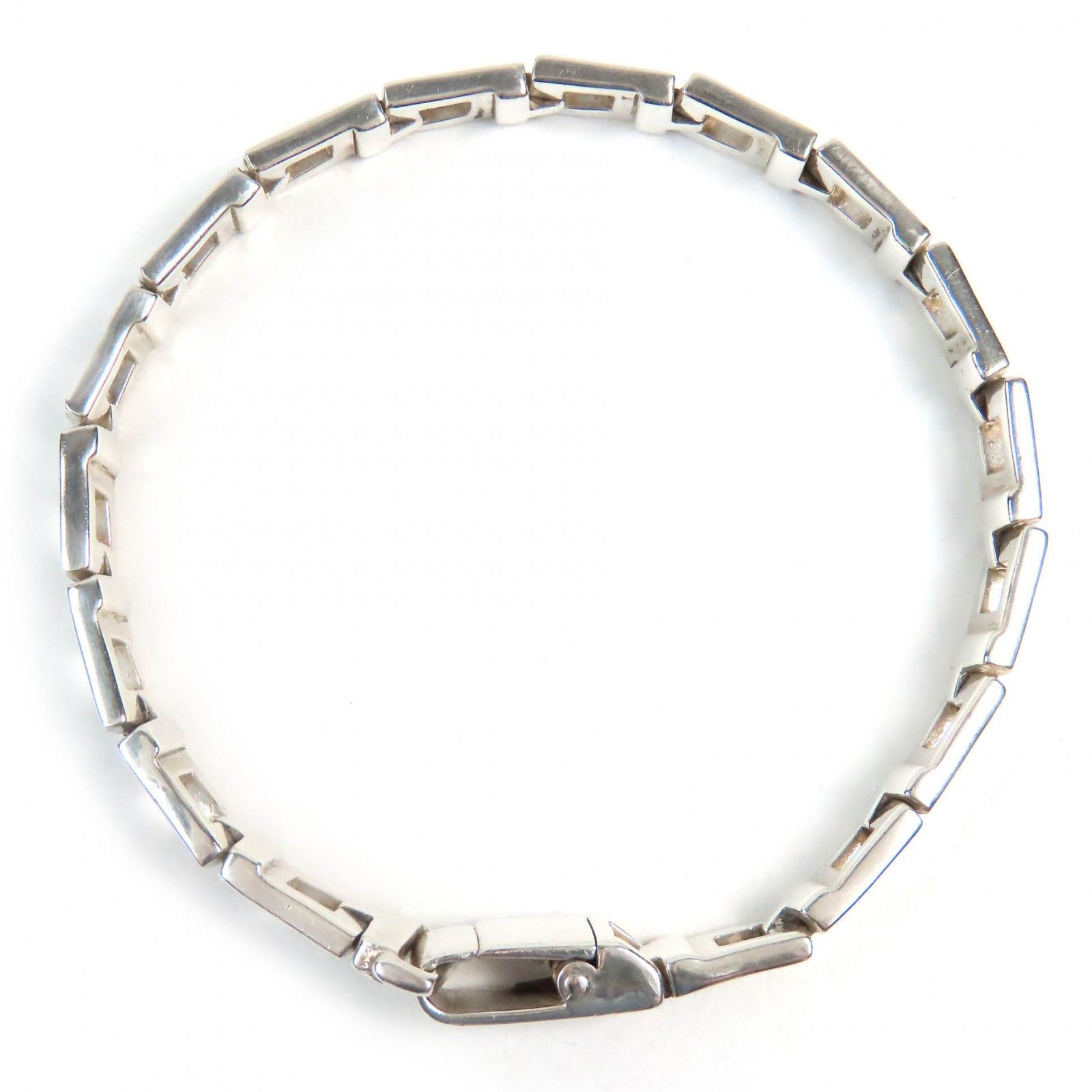 Gucci Gucci Gucci G logo Silver Bracelet Metal Bracelet Size ONE SIZE - 2 Thumbnail