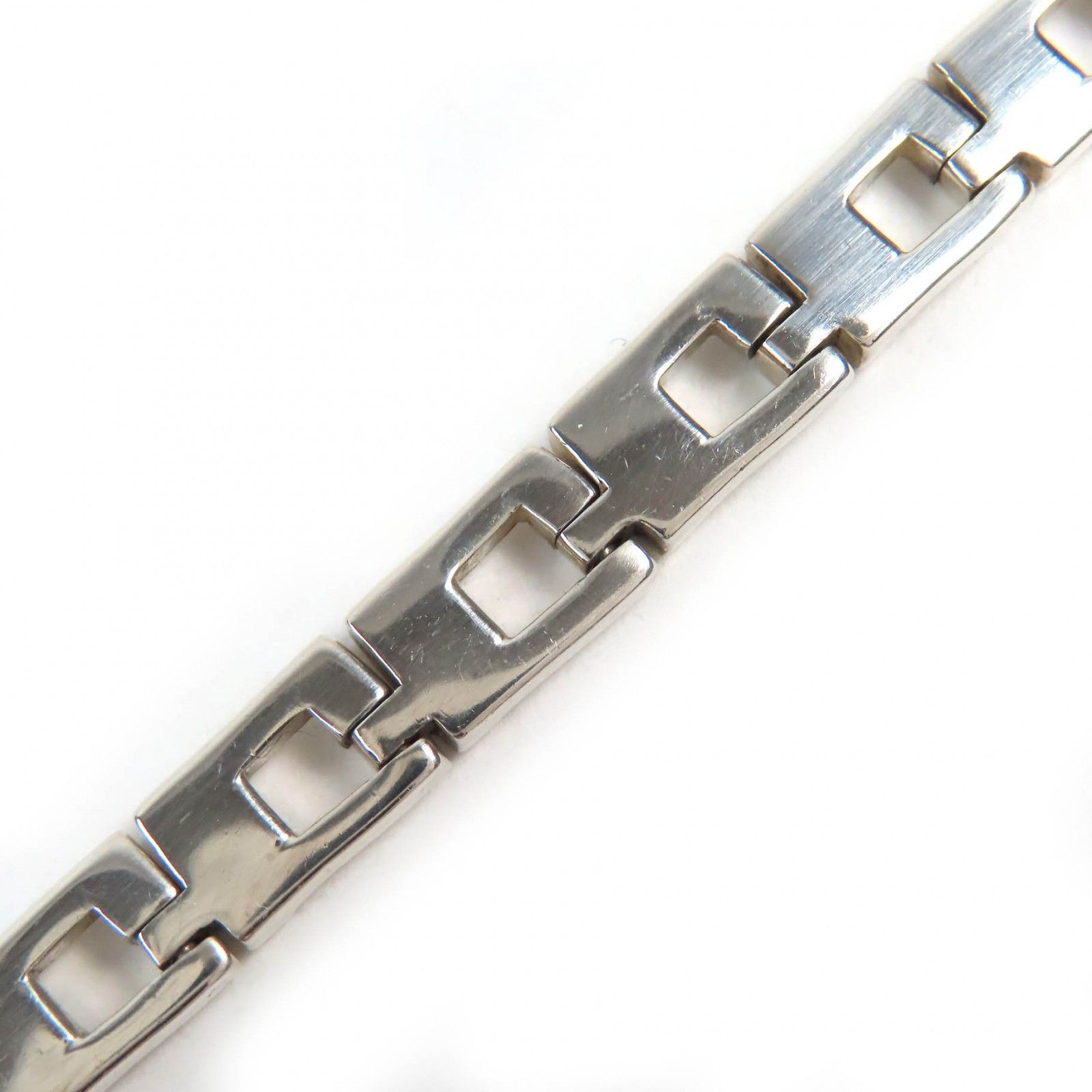 Gucci Gucci Gucci G logo Silver Bracelet Metal Bracelet Size ONE SIZE - 4 Thumbnail